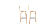 Norman Cherner Barstool  (Set of 2) - FINAL SALE