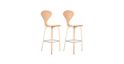 Norman Cherner Barstool  (Set of 2) - FINAL SALE