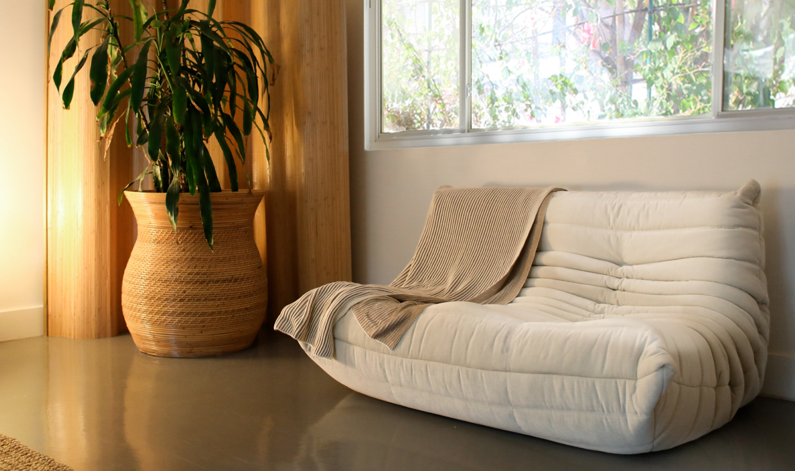 Michel Ducaroy Portside 2 Seater Fabric Loveseat