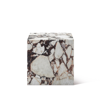 Copenhagen Marble Plinth Cube Small Side Table
