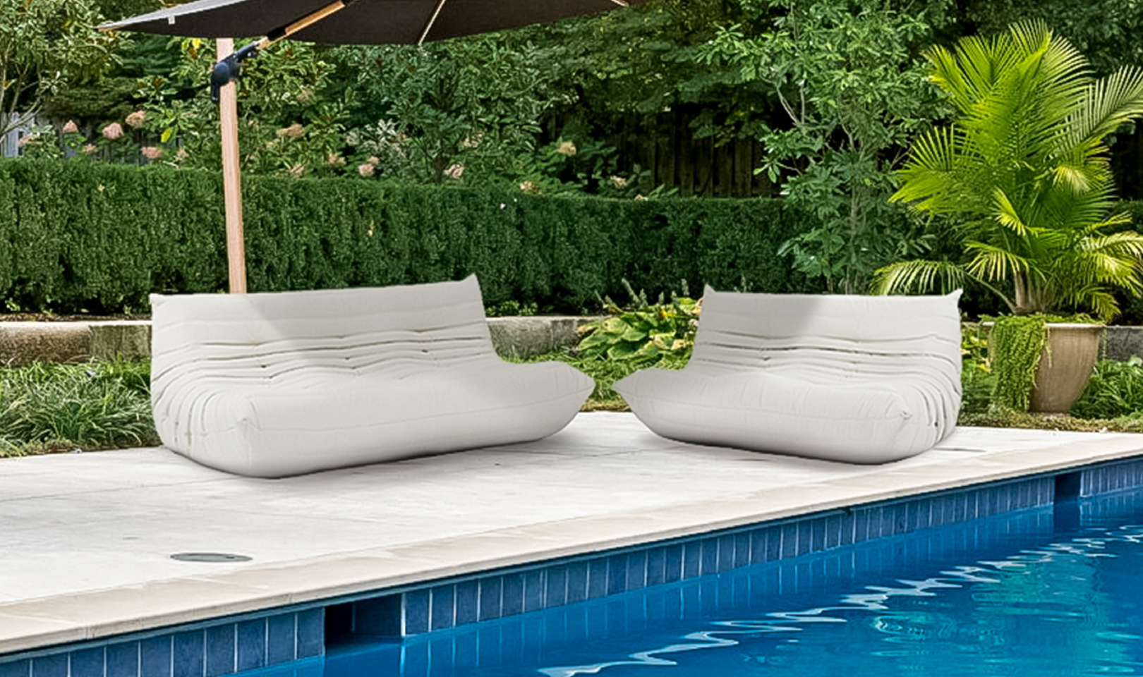 Michel Ducaroy outdoor sofa
