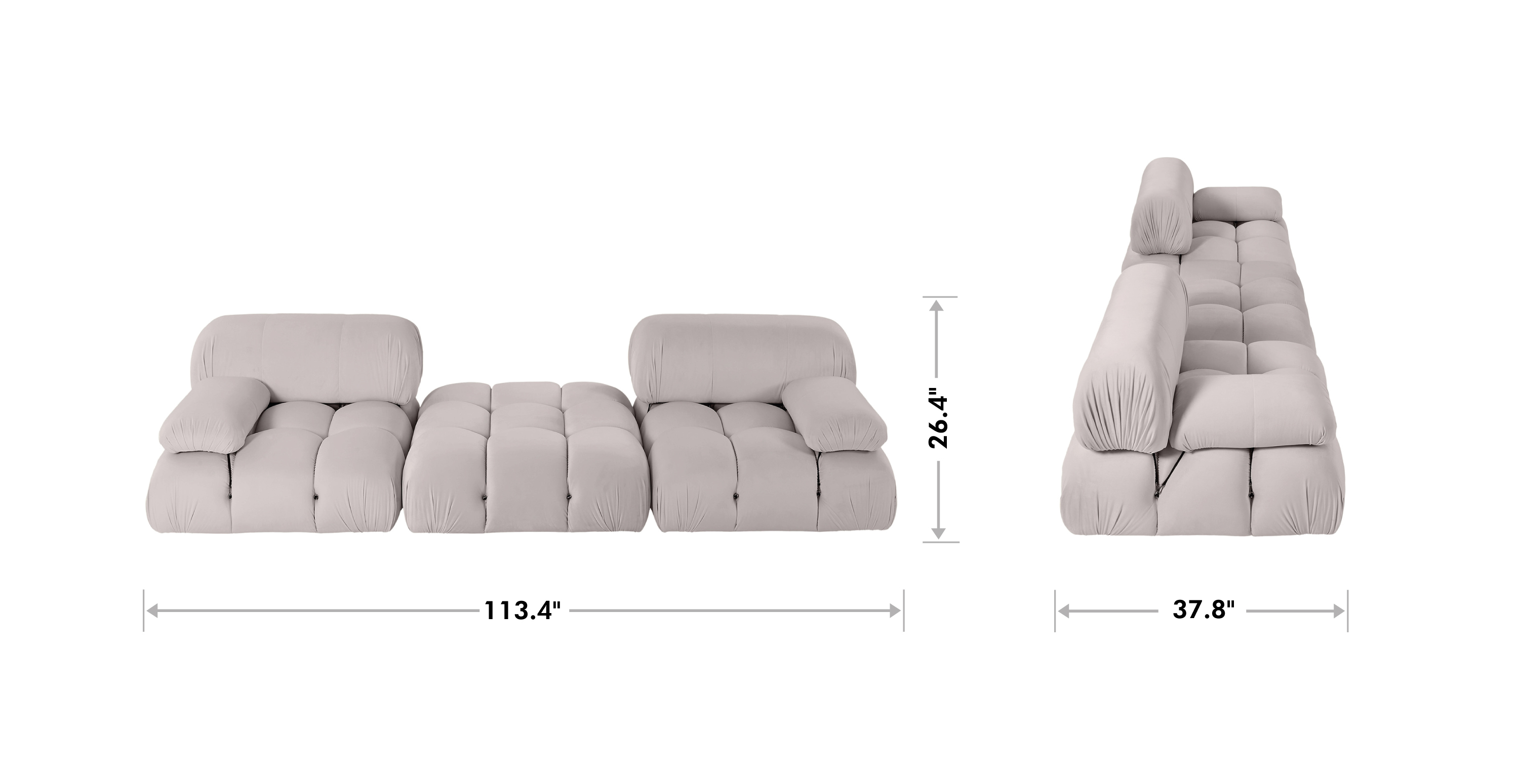 Mario Bellini Loveseat