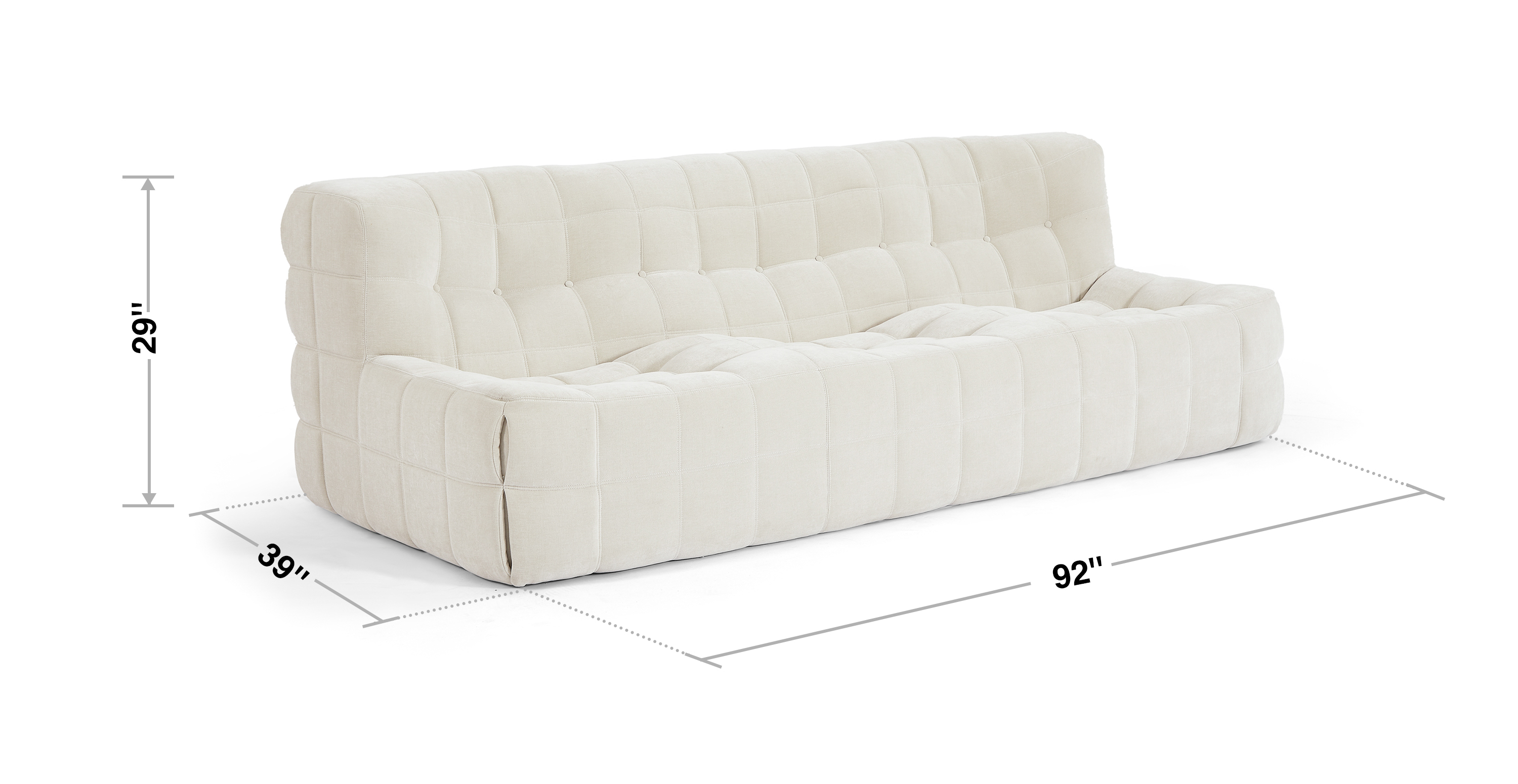 Michel Ducaroy Kashyma 3 Seater Sofa