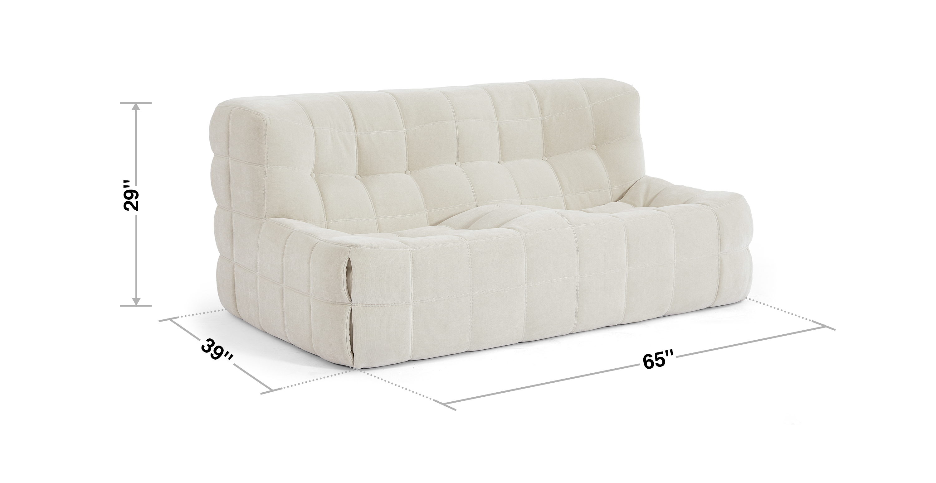 Michel Ducaroy Kashyma 2 Seater Sofa