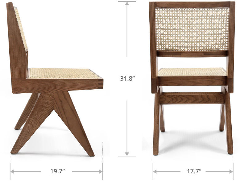Pierre Jeanneret Teak Dining Chairs