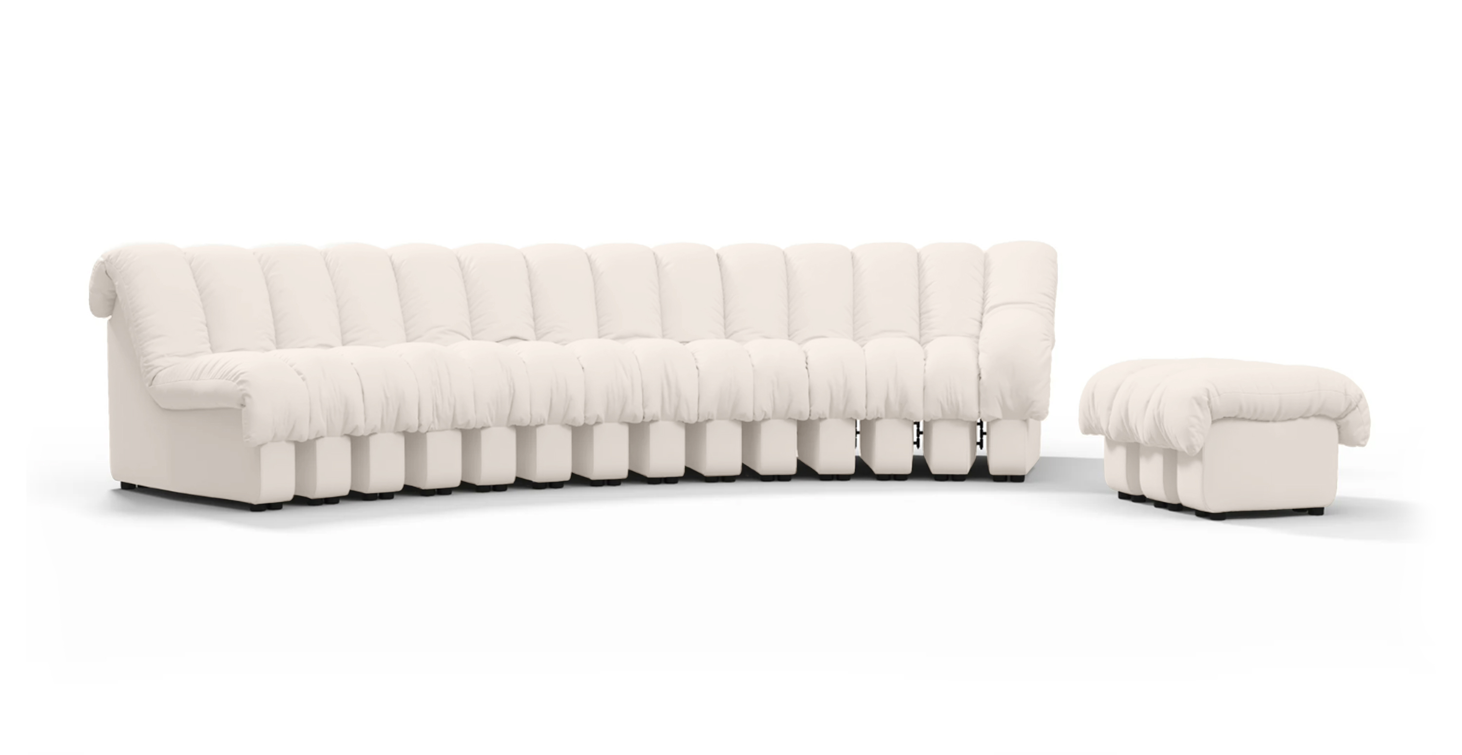 DS 600 Sofa - Configuration A -  Leather Cream
