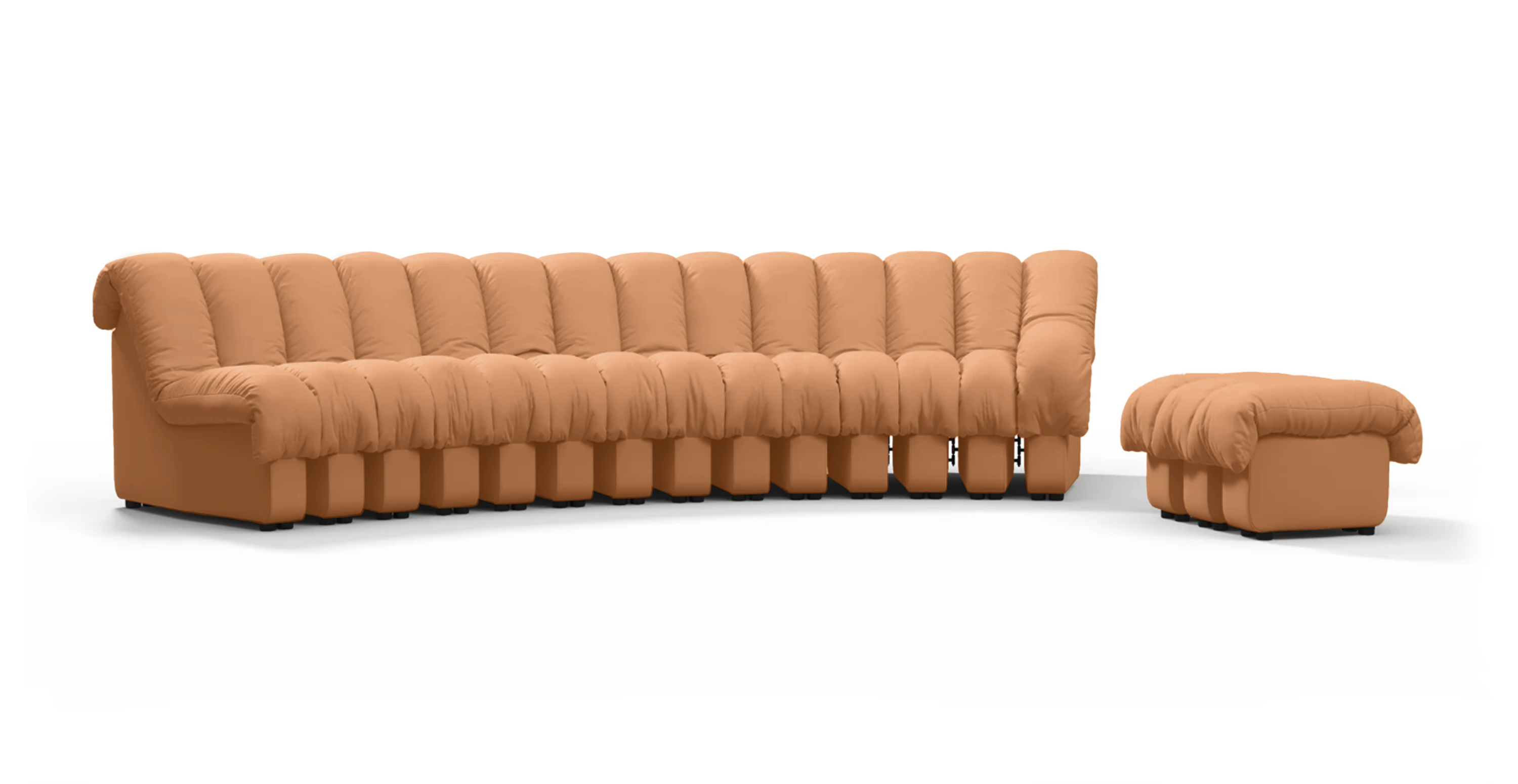 DS 600 Sofa - Configuration A -  Leather Tan