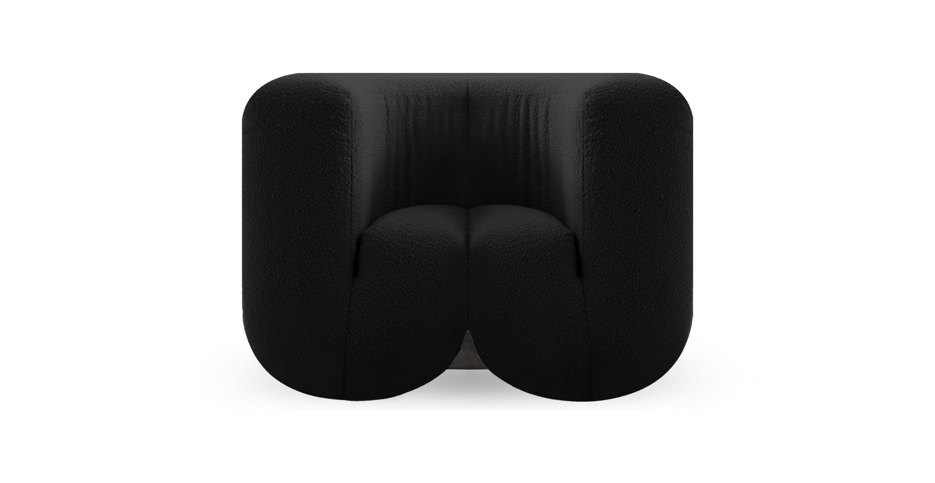 DS 707 Modular Armchair - Boucle Black Boucle