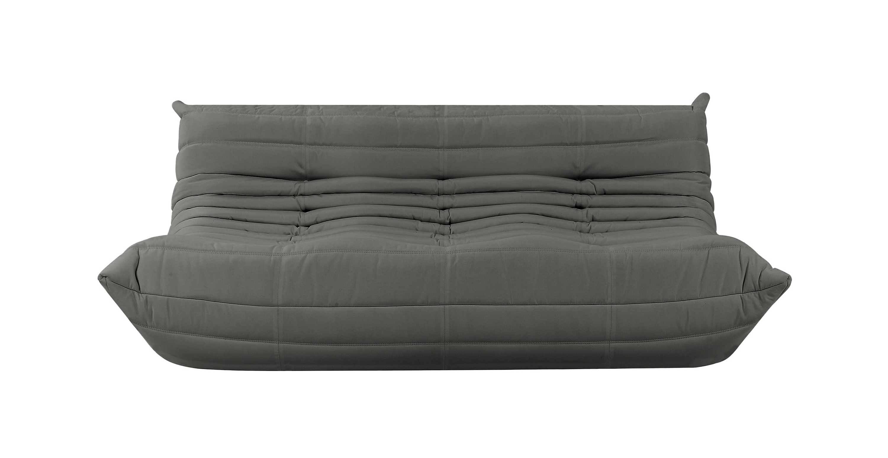 Michel Ducaroy Quayside 3 Seater Sunbrella Outdoor Sofa -  Sunbrella Canvas Charcoal