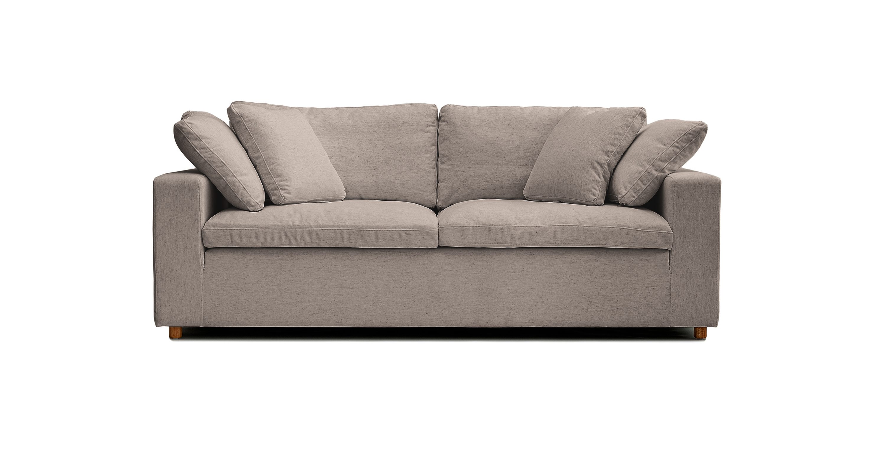 Serenity Sofa - Performance Fabric - Performance Fabric Ash Gray 84"
