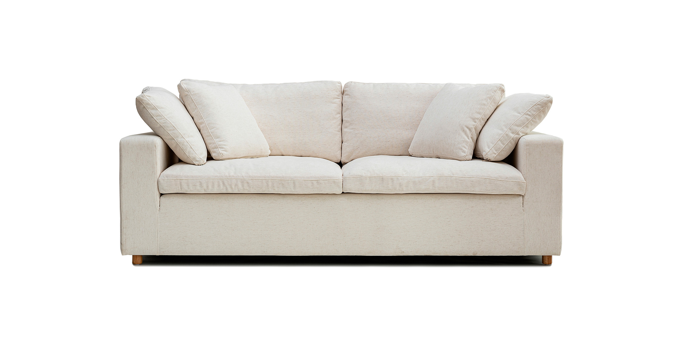 Serenity Sofa - Performance Fabric - Performance Fabric Alabaster 84"