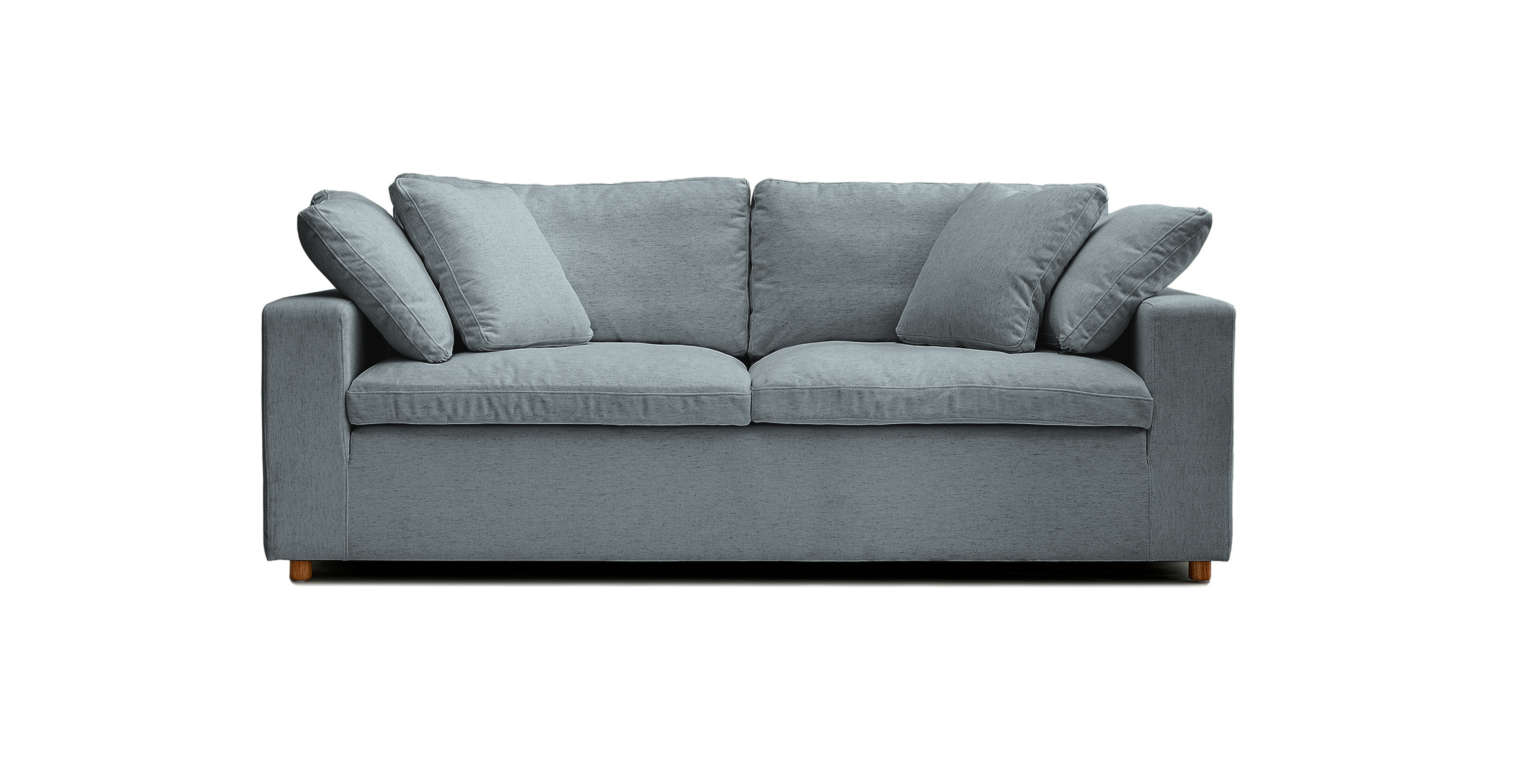Serenity Sofa - Performance Fabric - Performance Fabric Slate Gray 84"