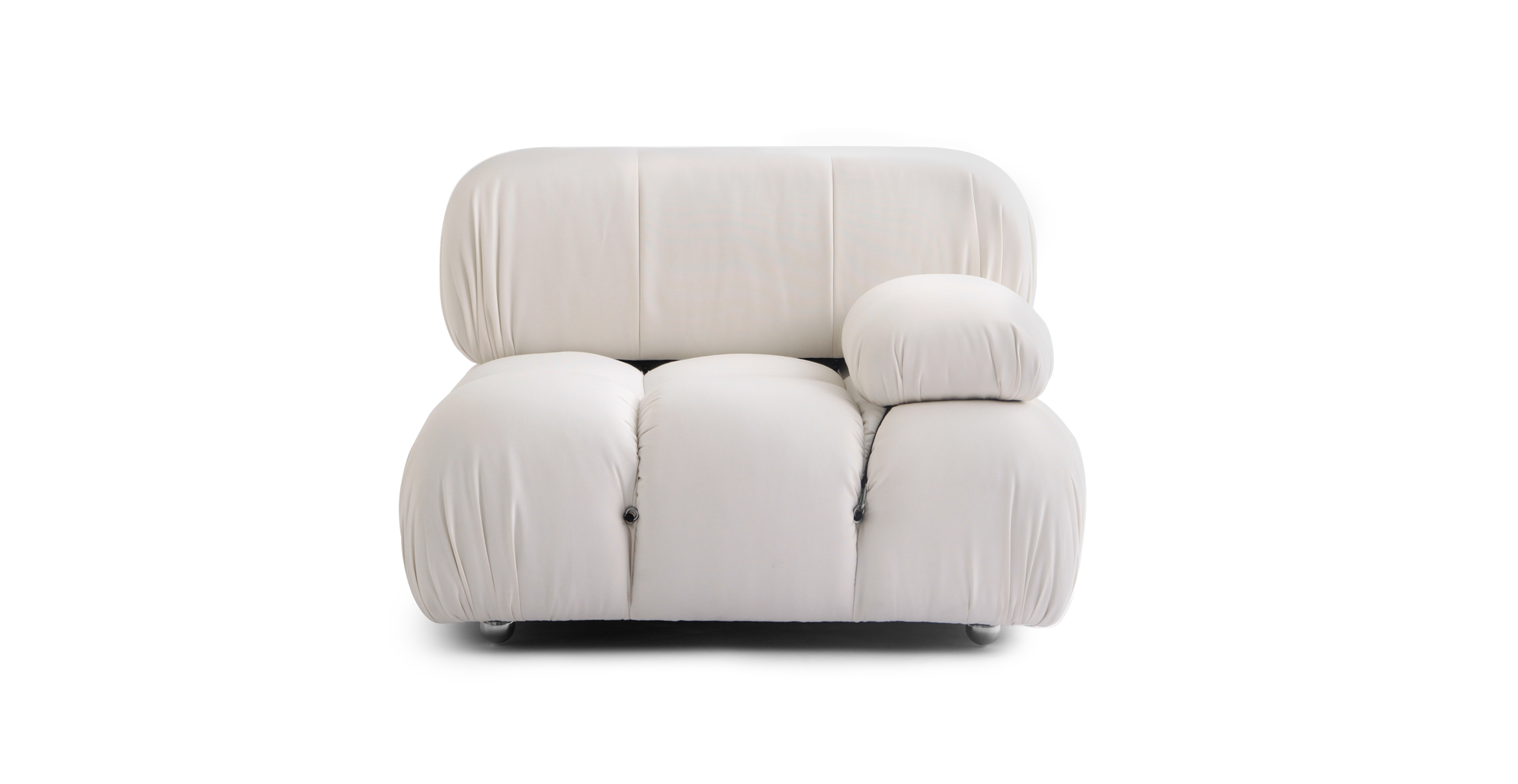 Mario Bellini Sunbrella Outdoor Sofa | Left Armrest -  Sunbrella Off-White