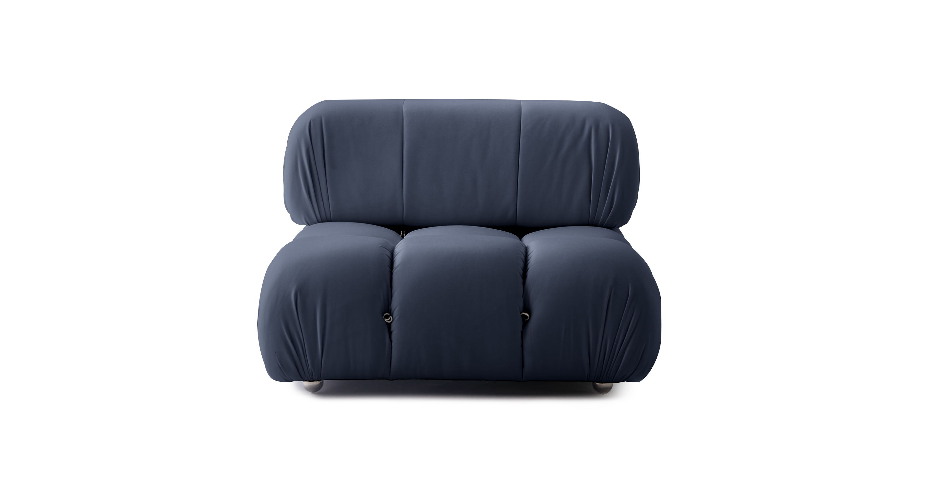 Mario Bellini Sunbrella Outdoor Sofa | Middle Module - Sunbrella Canvas Navy