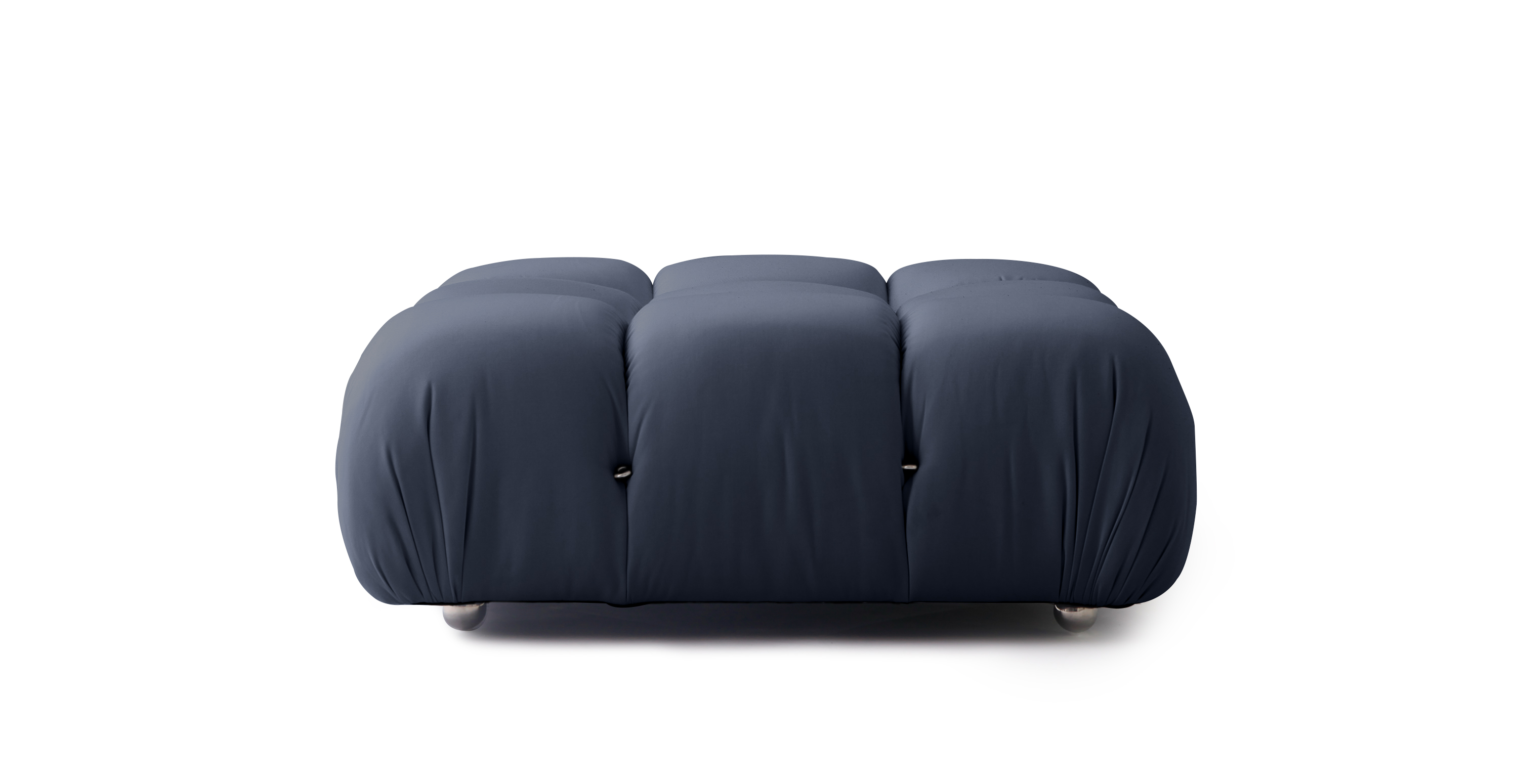 Mario Bellini Sunbrella Outdoor Sofa | Ottoman - Sunbrella Canvas Navy