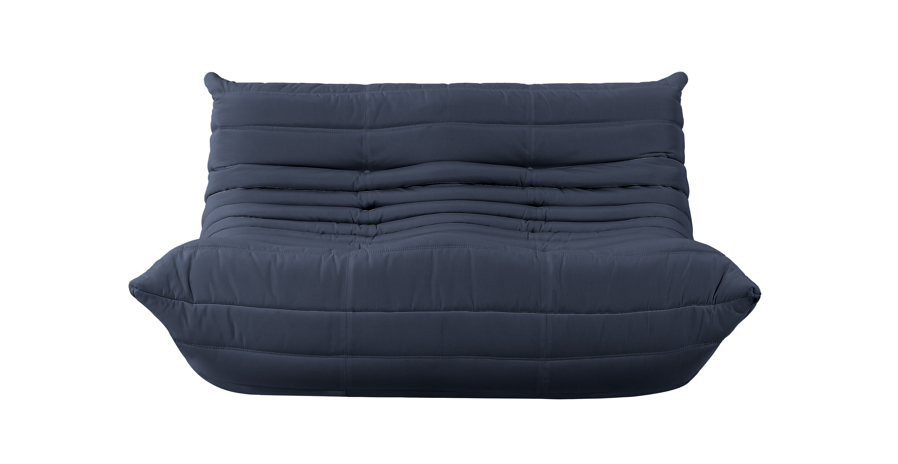 Michel Ducaroy Portside Two Seater Sunbrella Outdoor Loveseat -  Sunbrella Canvas Navy