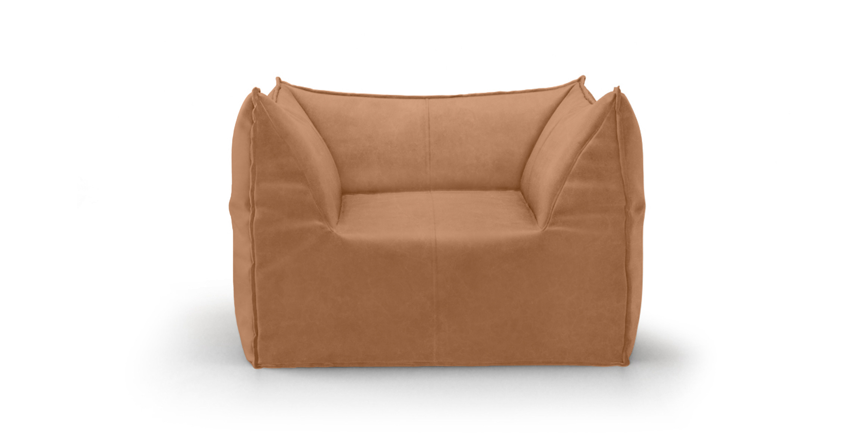 Mario Bellini Leandro Modern Chair - Leather Antique Light Brown