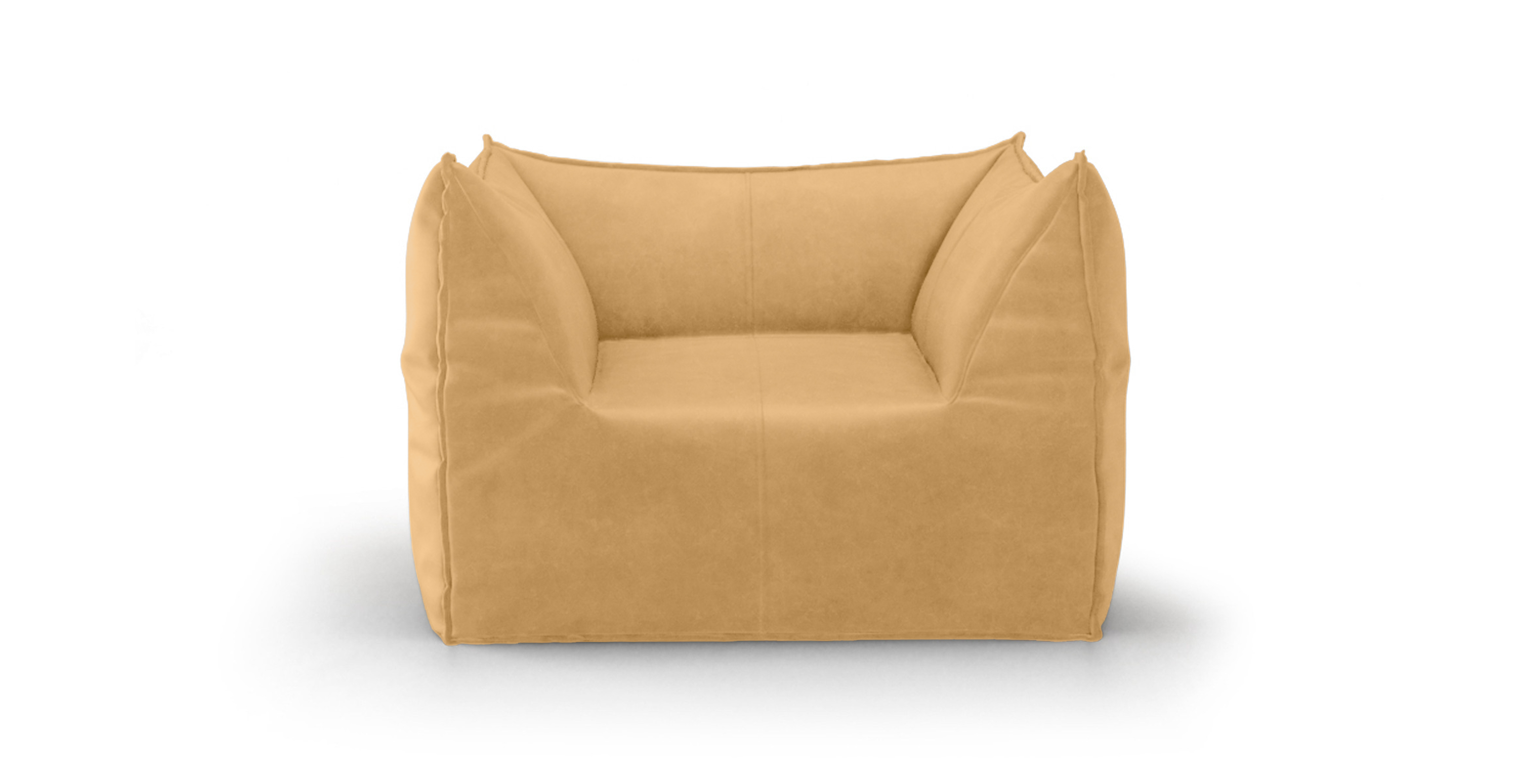 Mario Bellini Leandro Modern Chair - Leather Antique Cashew