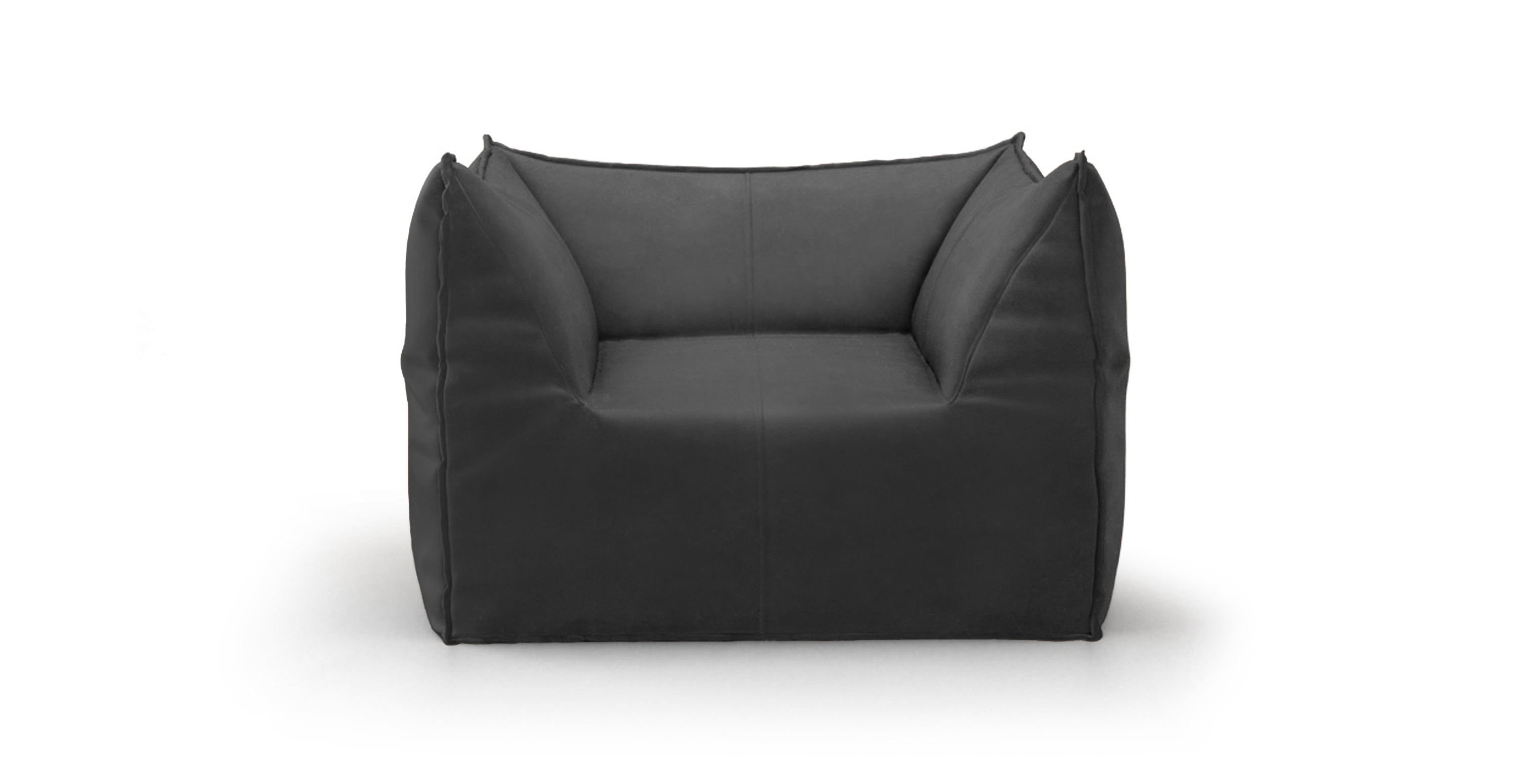 Mario Bellini Leandro Modern Chair - Leather Black Italian