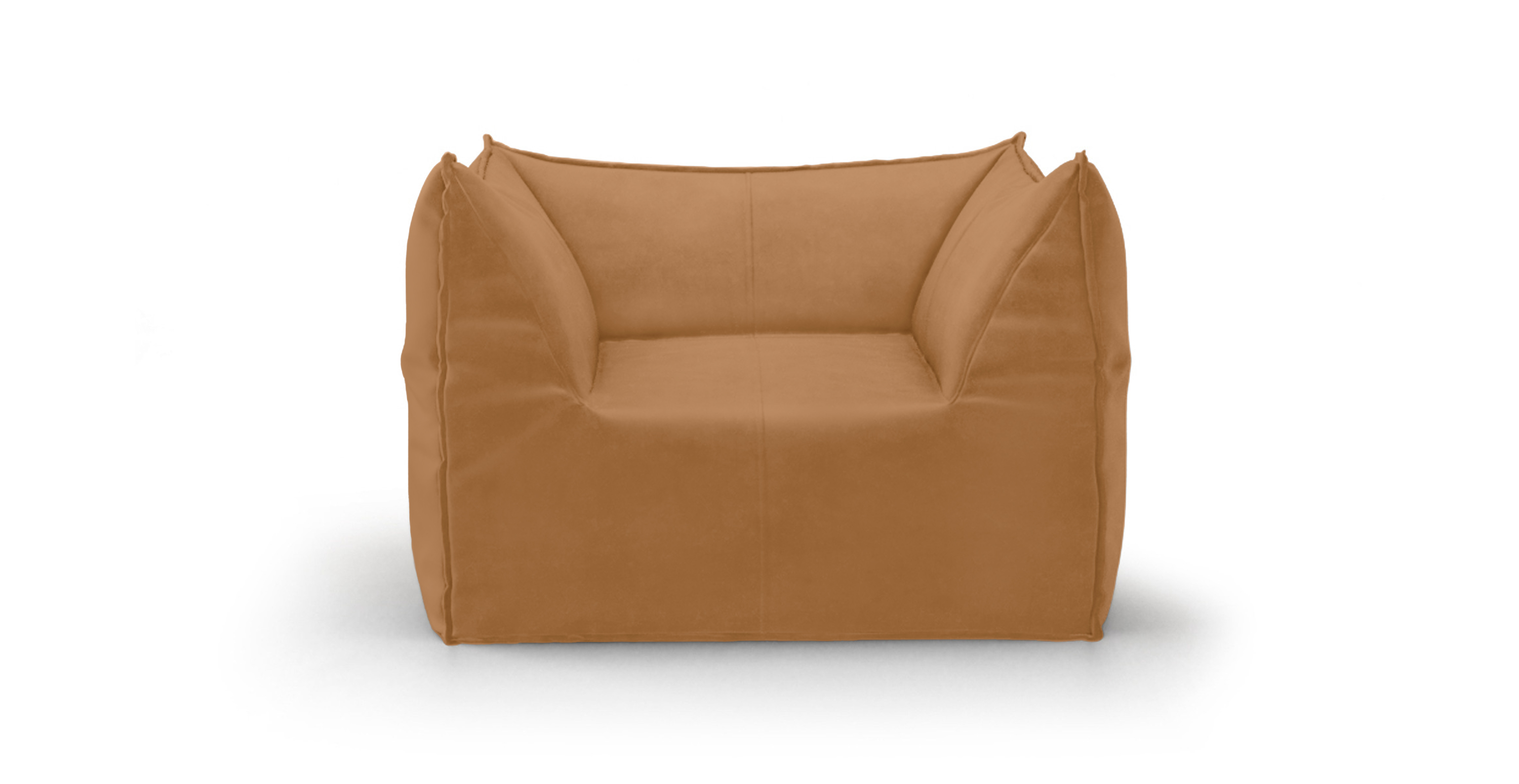 Mario Bellini Leandro Modern Chair - Bambole Leather Tan Italian
