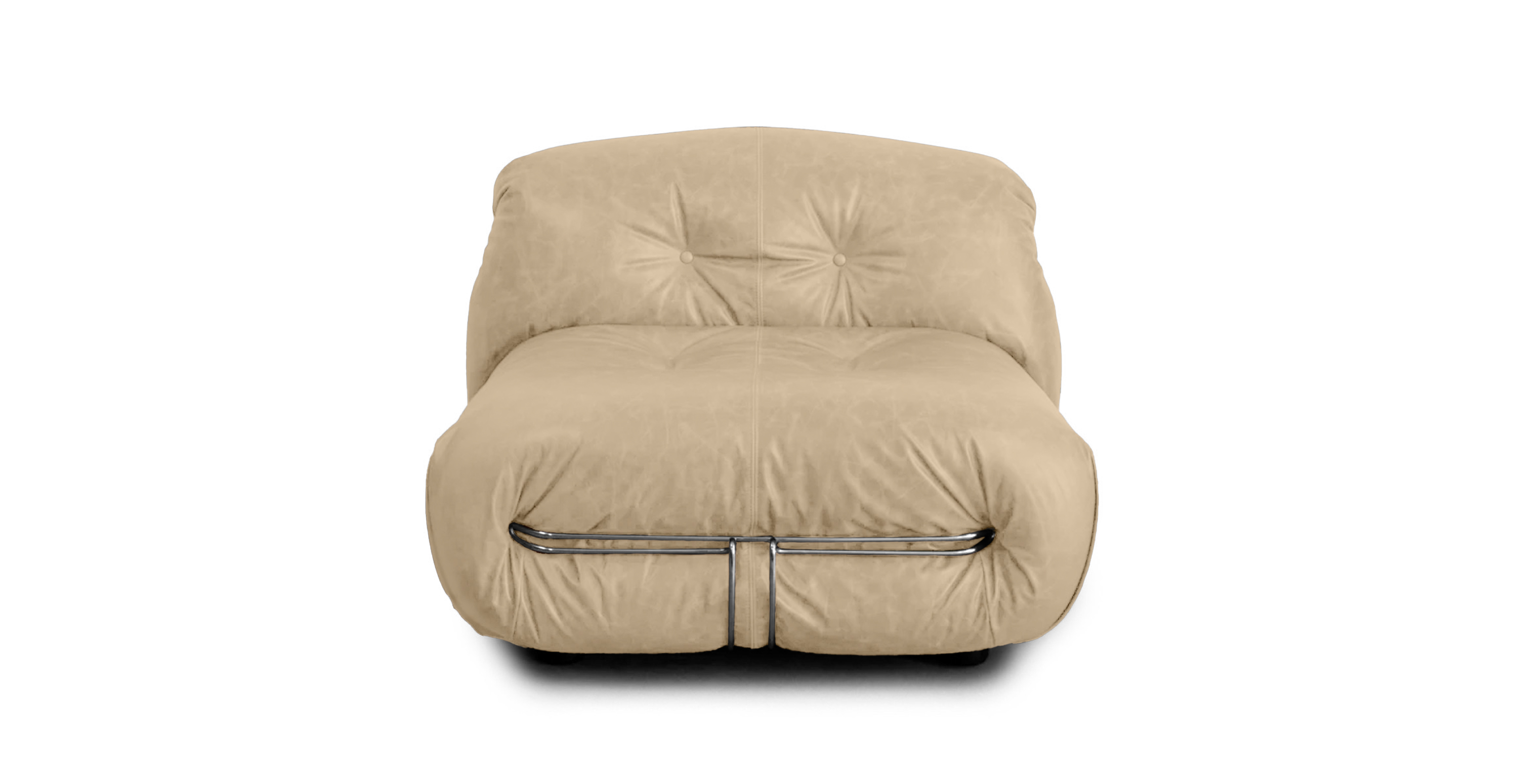Soriana Chair - Leather Antique Wheatgrass