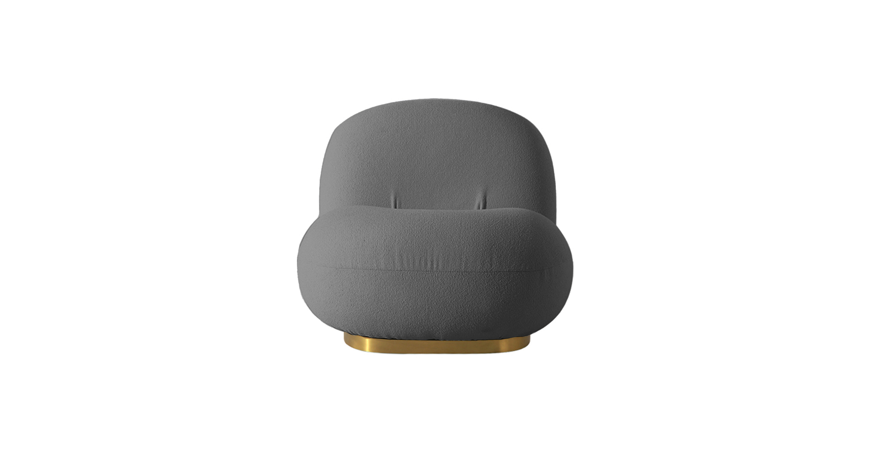 Pacha Chair - Gray Boucle Boucle