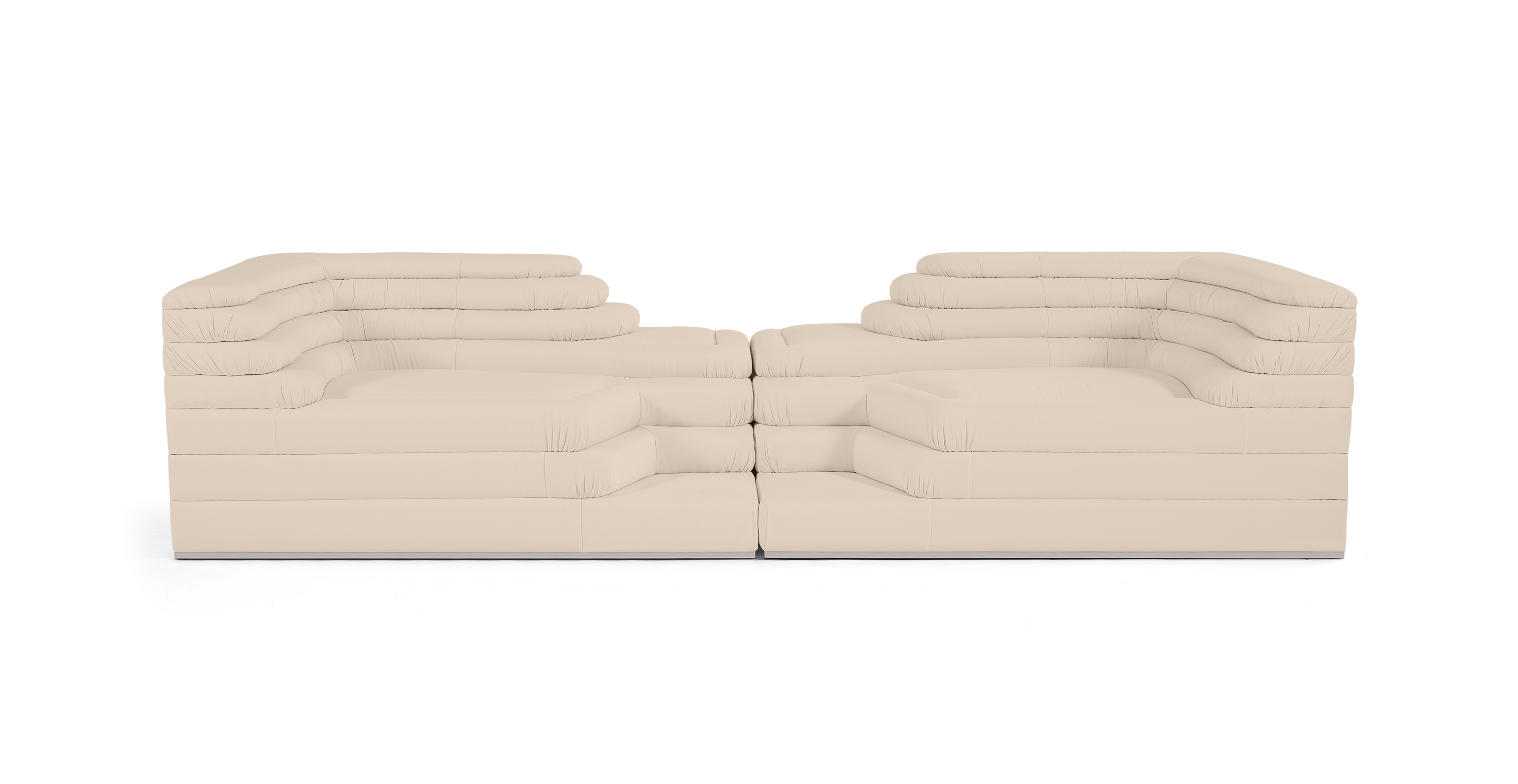 Terrazza Sofa - Ivory Velvet Velvet