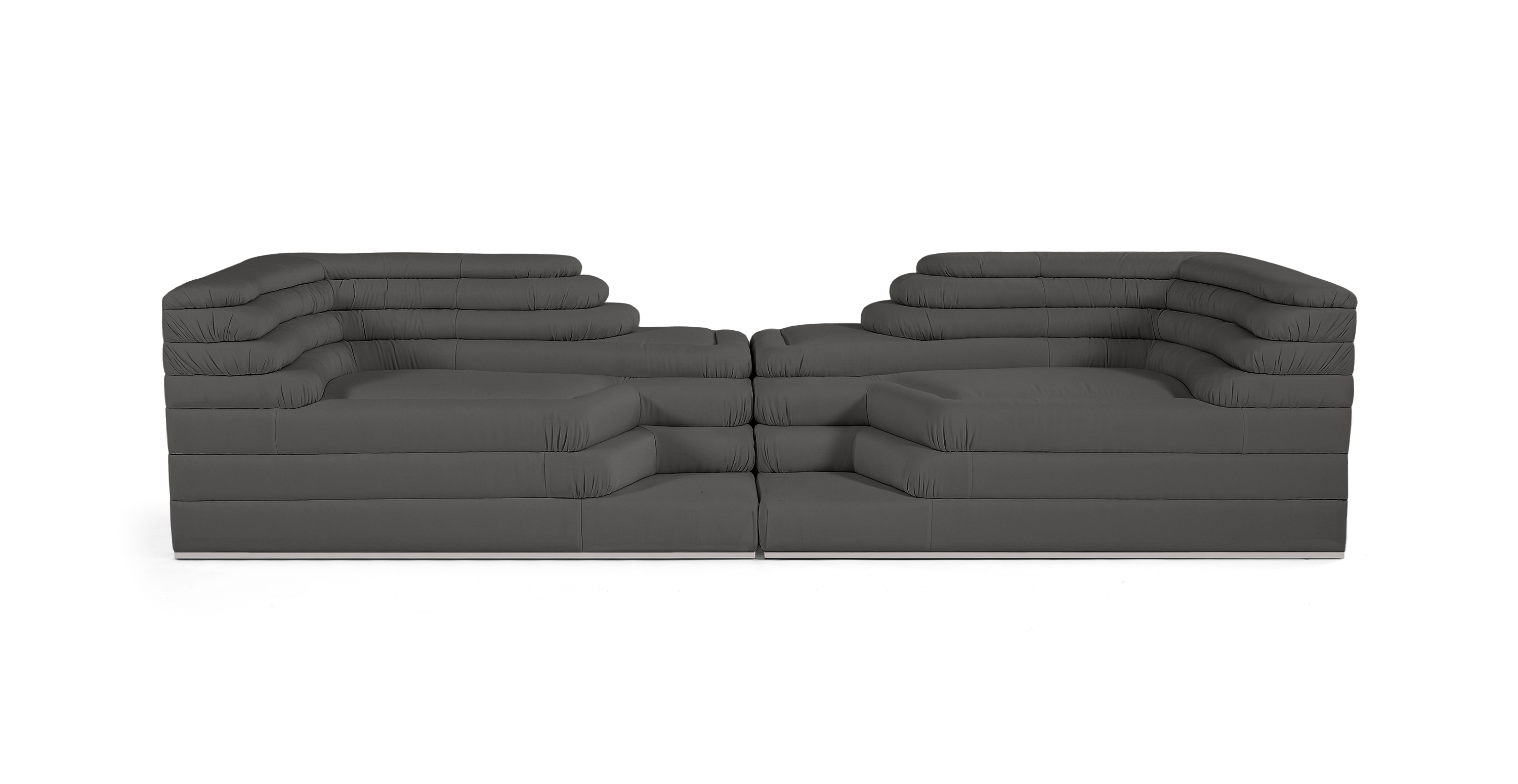 Terrazza Outdoor Sunbrella Sofa - Sunbrella Canvas Charcoal