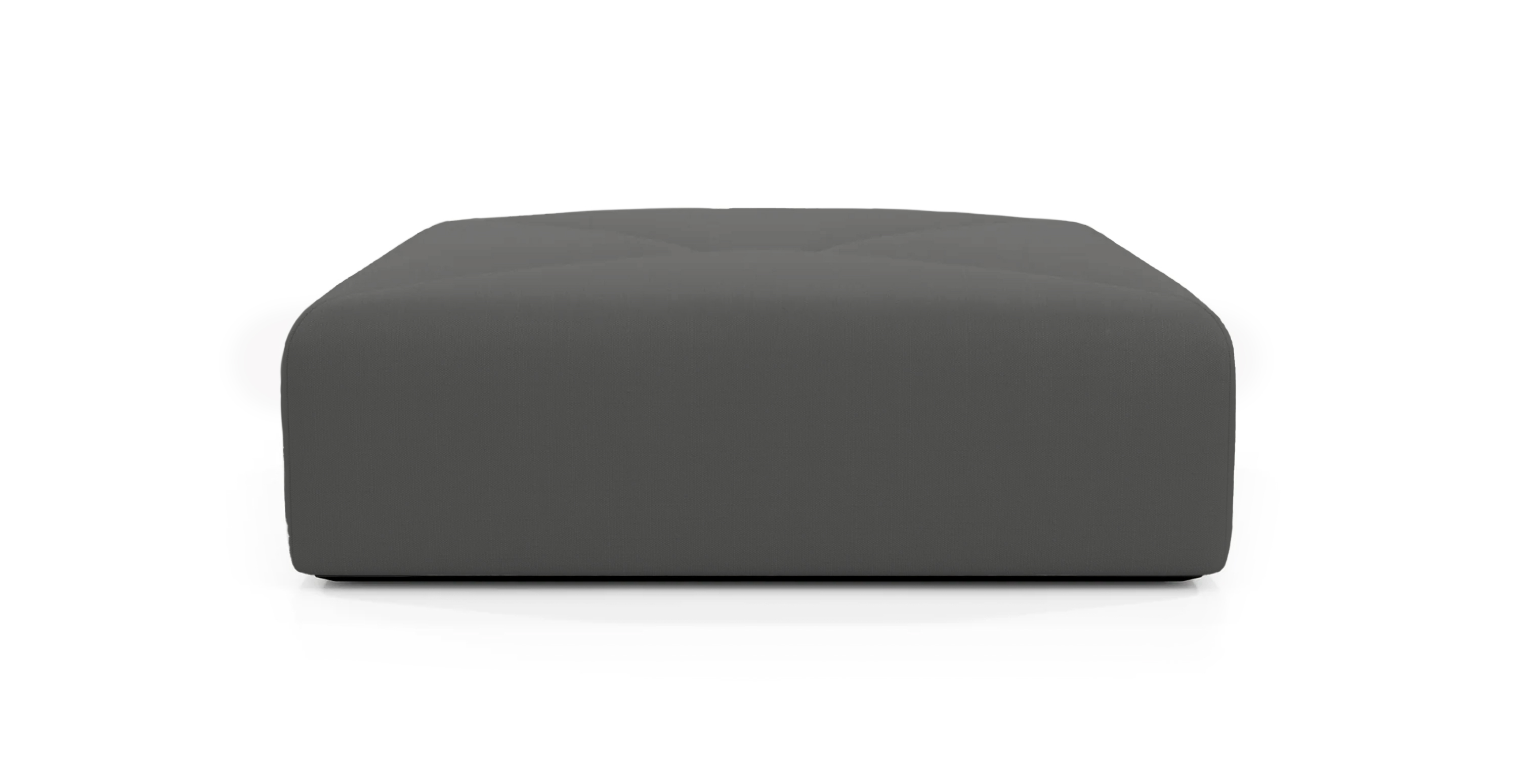 Dune Outdoor Sunbrella Sofa - Ottoman -  Sunbrella Canvas Charcoal