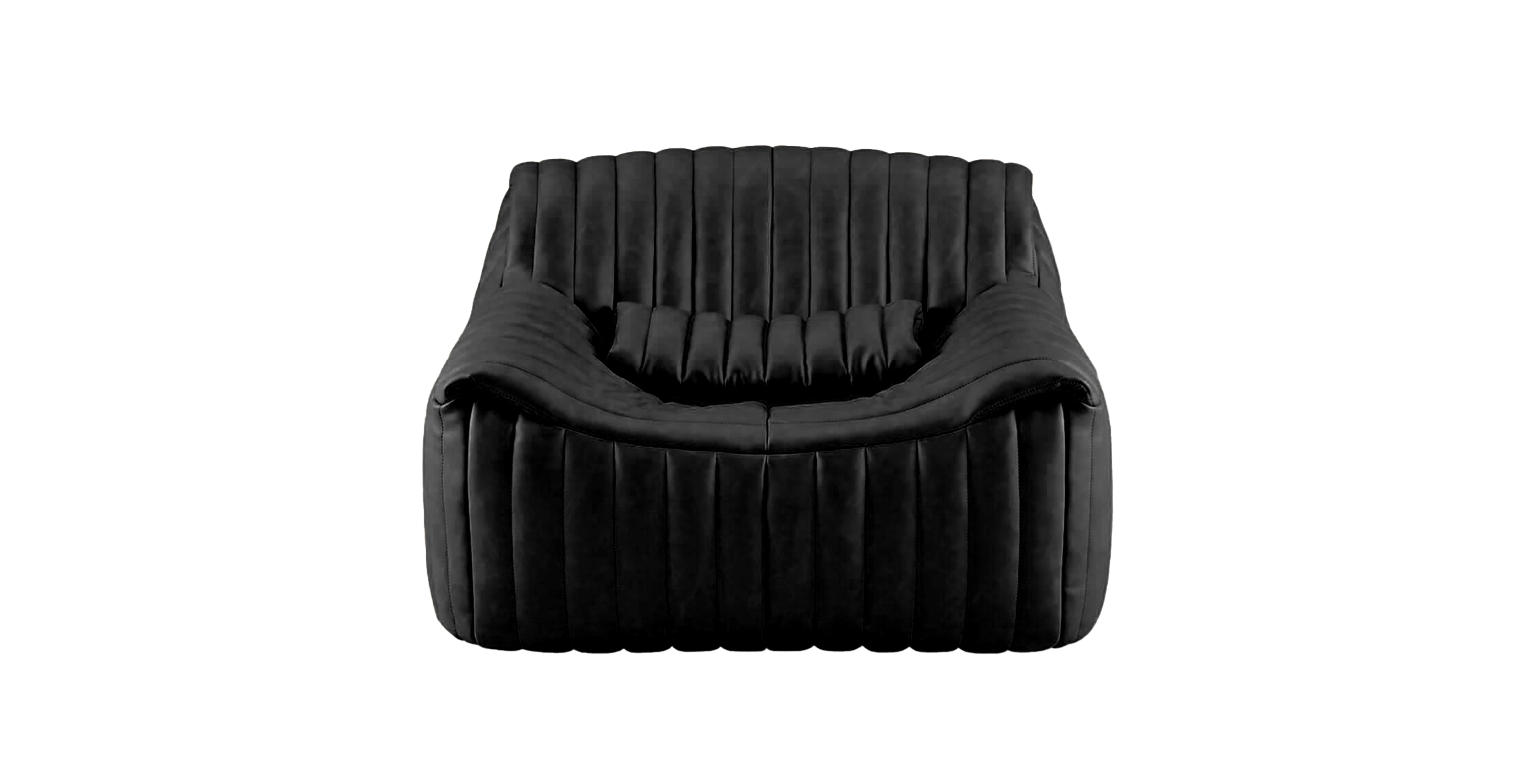 Cinna Sandra Chair - Leather Antique Black