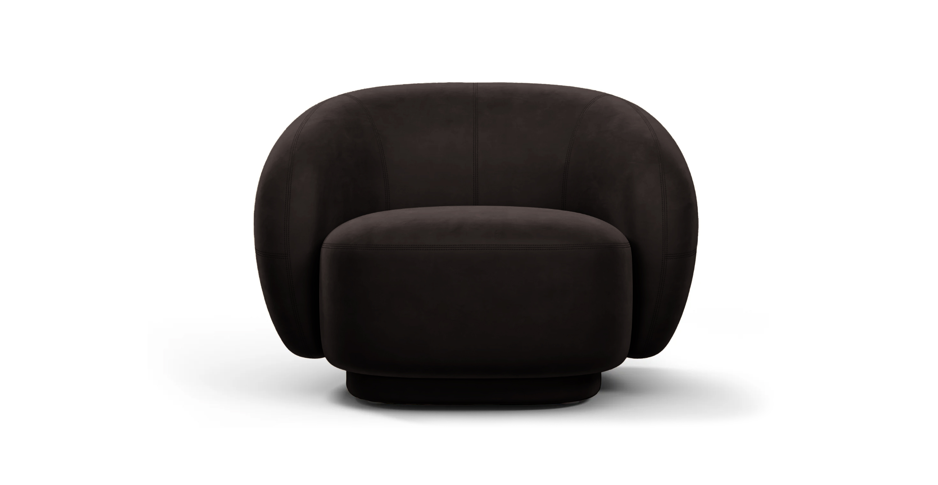 Jonas Wagell Julep Armchair -  Velvet Brown Velvet