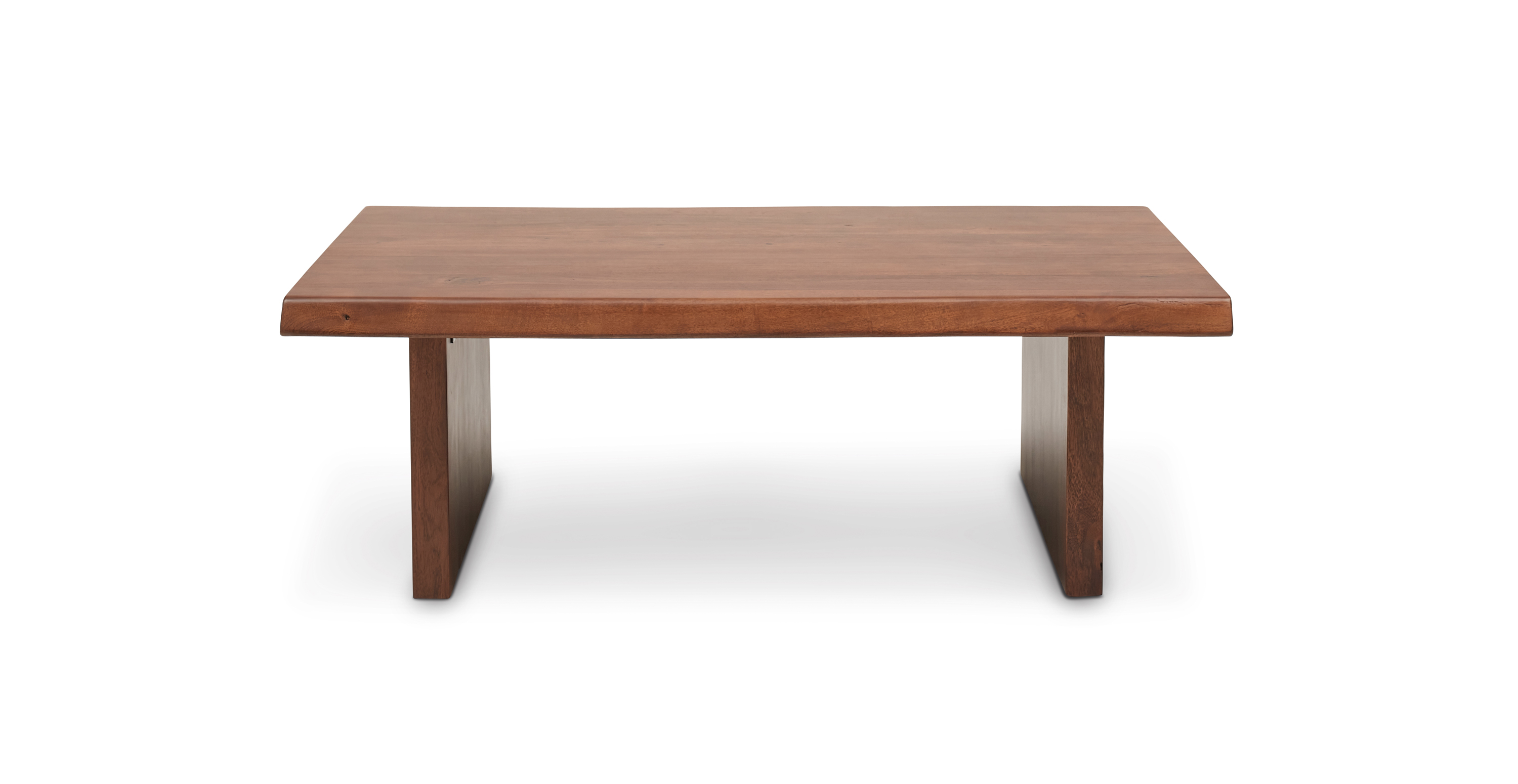 Orchard 48" Live Edge Wood Coffee Table -  Wood Americano