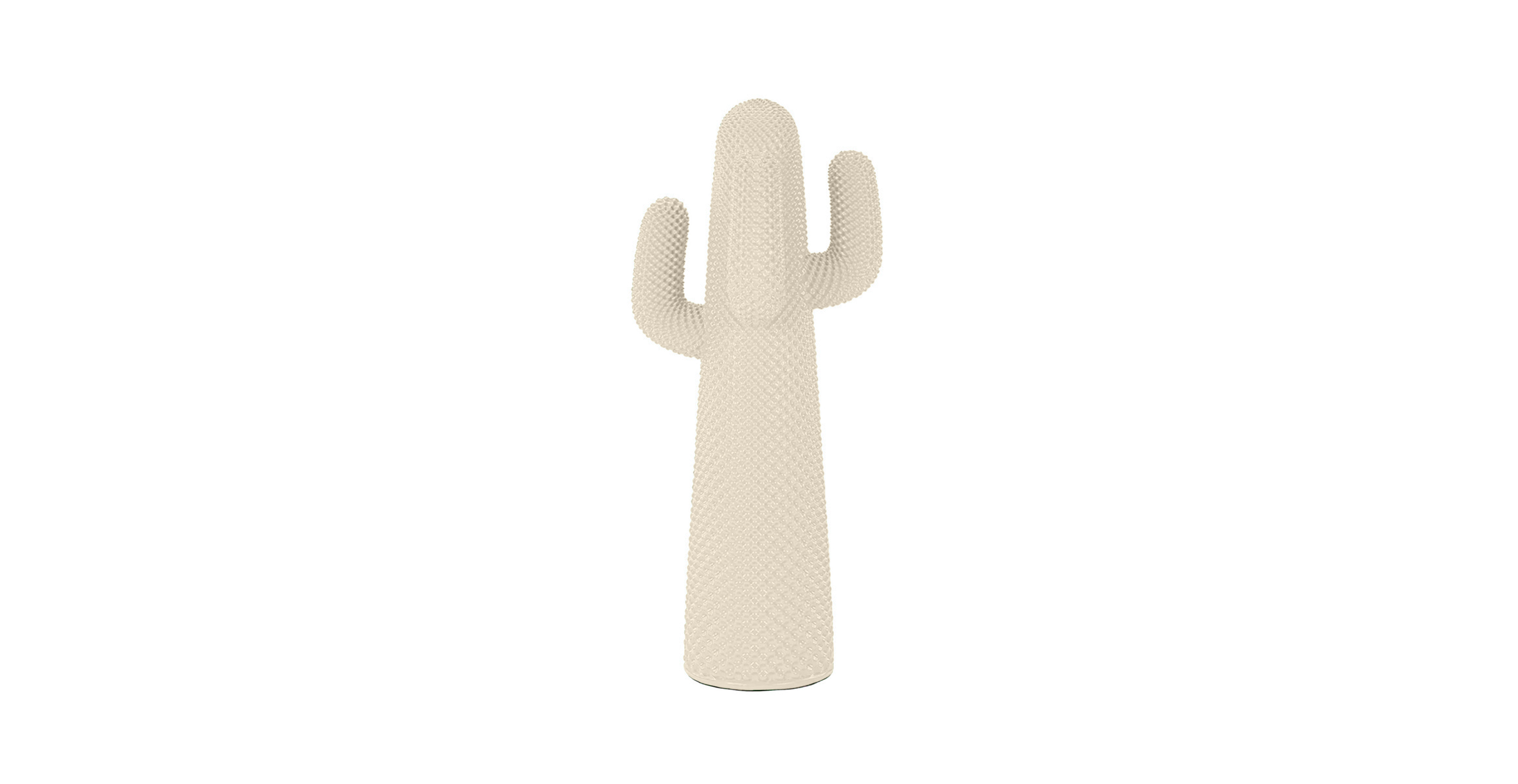 Mello Sculptural Cactus Coat Rack -  Fiberglass Beige