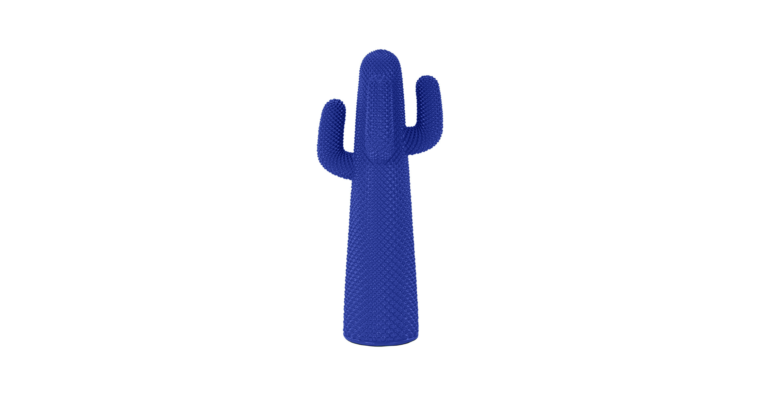 Mello Sculptural Cactus Coat Rack - Fiberglass Blue