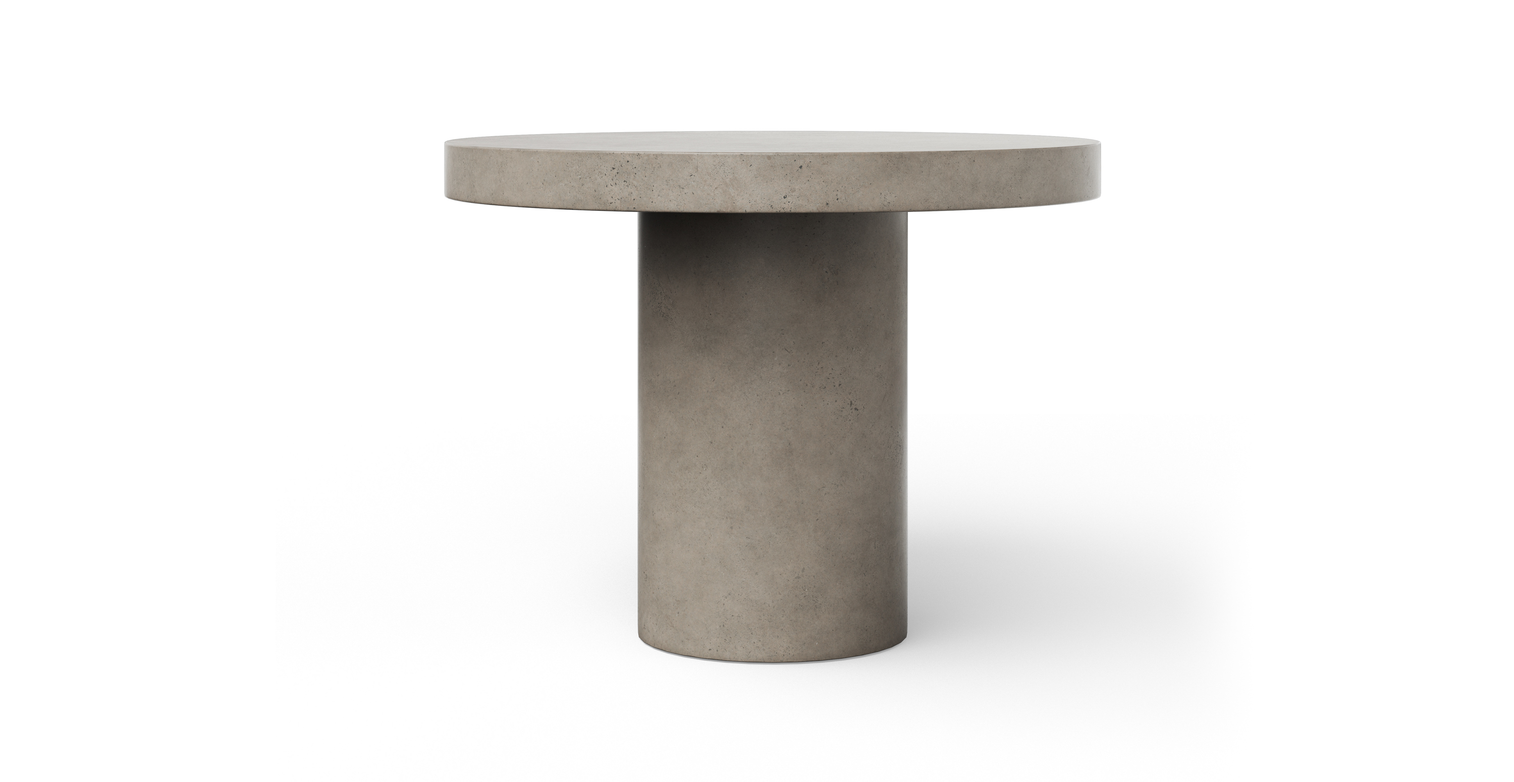 Greenpoint Minimalist Counter Height Concrete Dining Table -  Fiber-reinforced Concrete Dark Grey 47.25"
