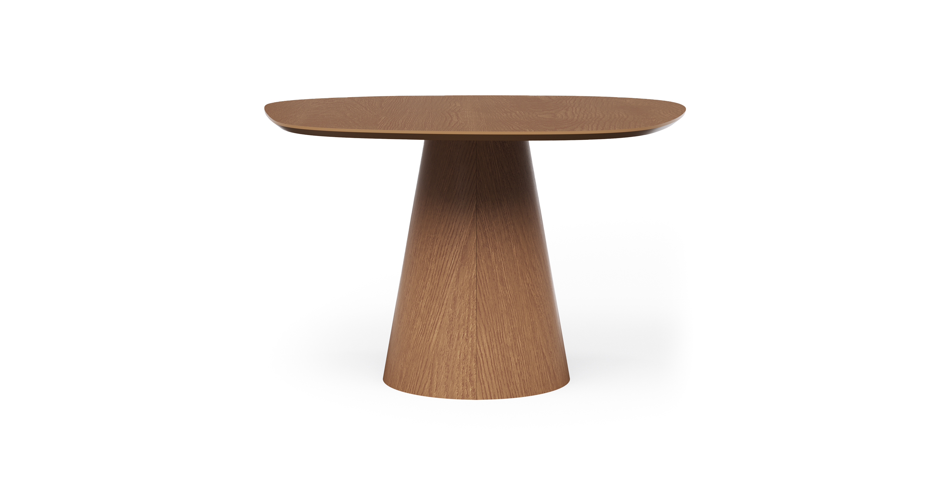 Bushwick Modern Wood Dining Table -  Wood Damasco