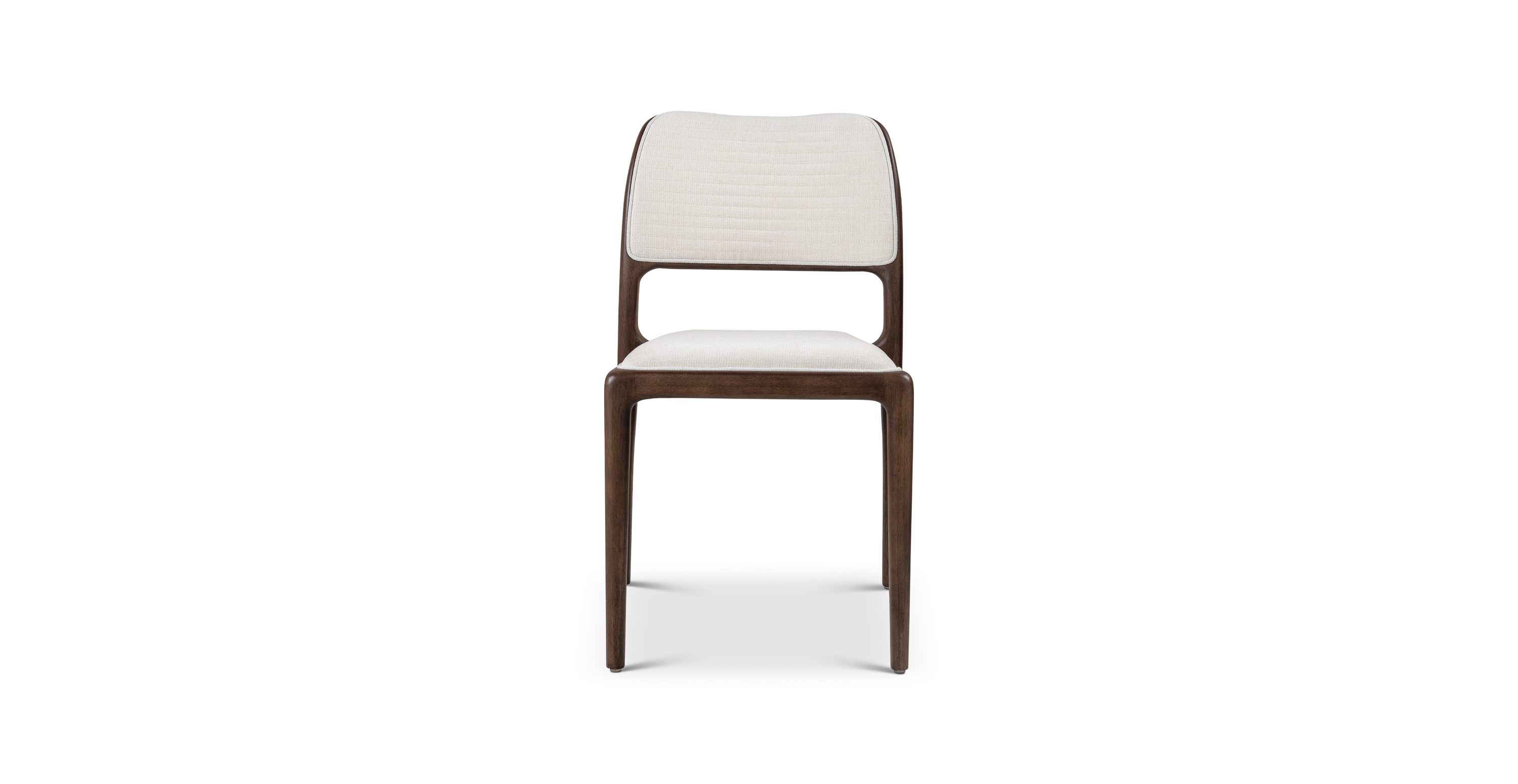 Waverly Modern Side Chair -  Wood Nogal
