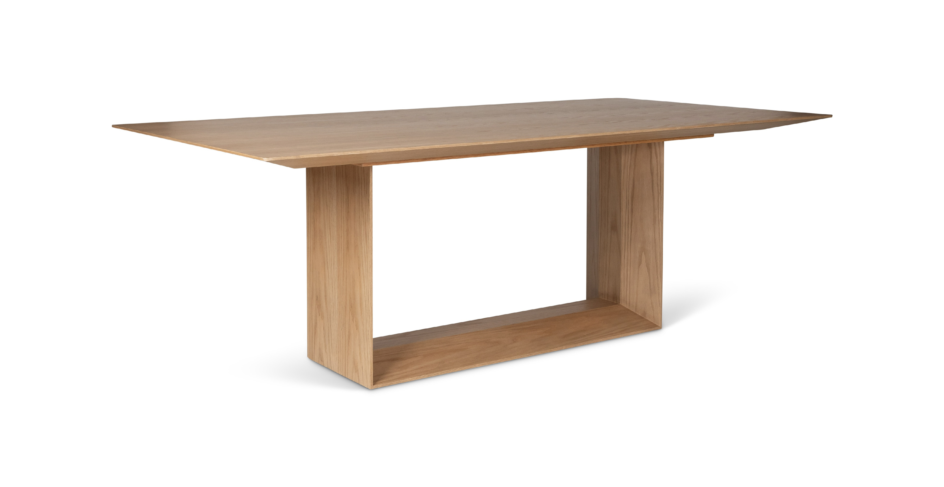 Randall Minimalist Wooden Dining Table -  Wood Damasco