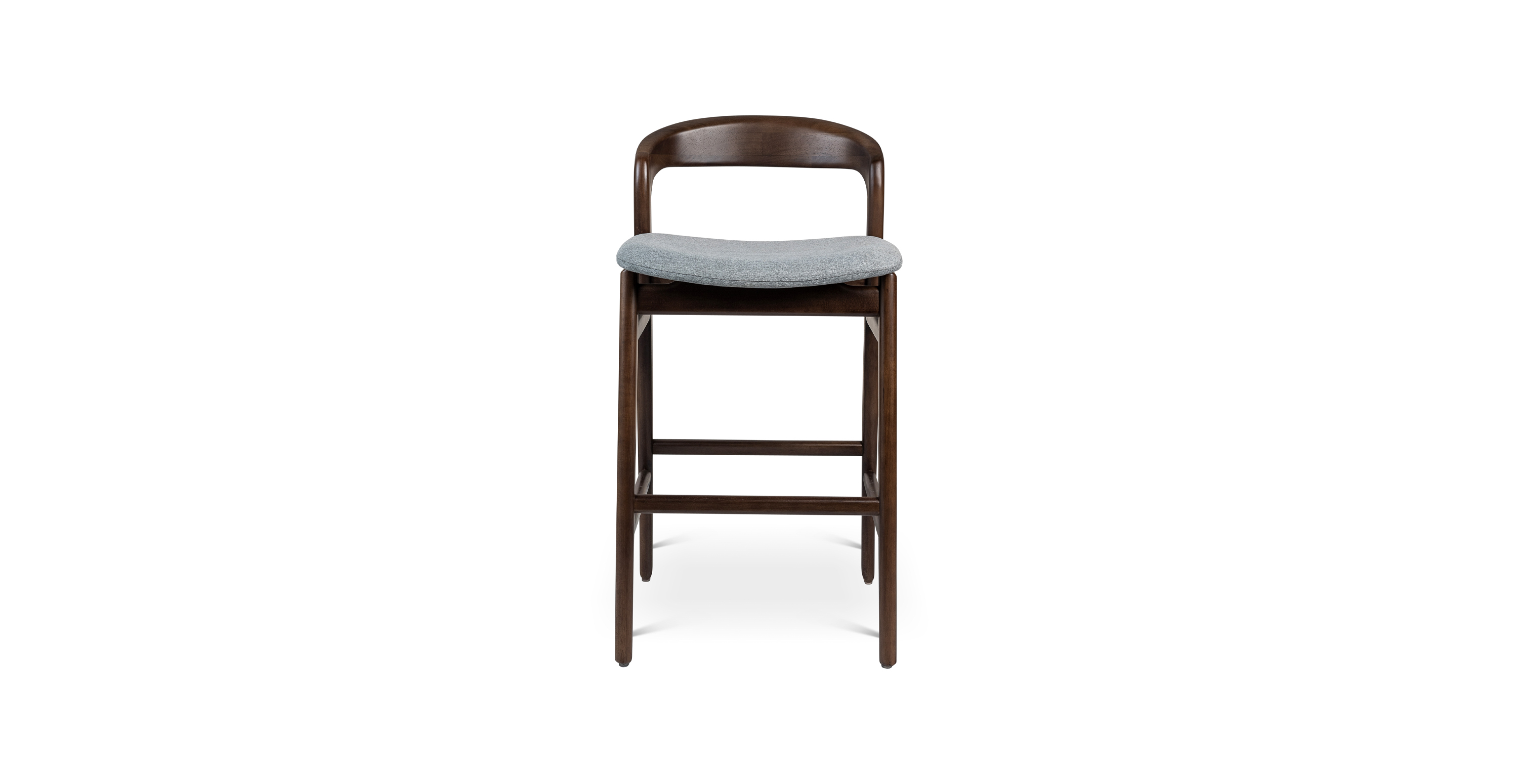 Nolita Tauari Wood Bar Stool -  Wood Essence Grey - Nogal