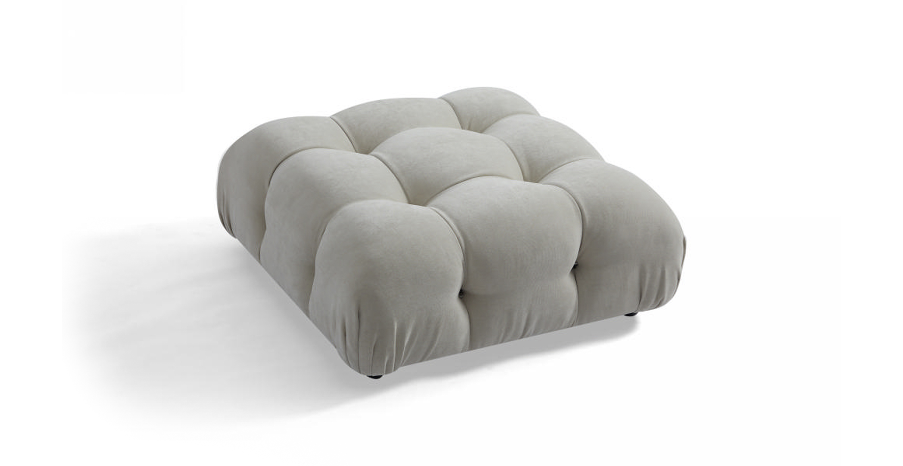 Mario Bellini Sofa | Ottoman -  Beige Chenille