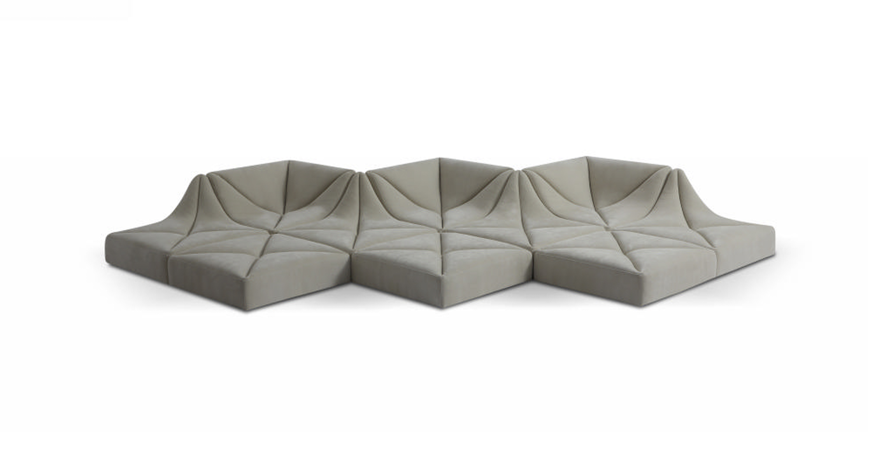 Dune Sofa Configuration A -  Beige Chenille Chenille