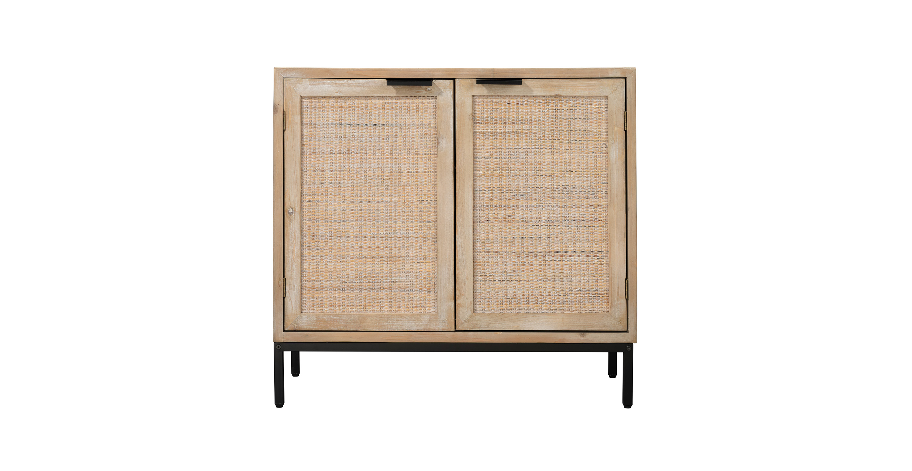 Lios 2 Door Accent Cabinet -  Brown