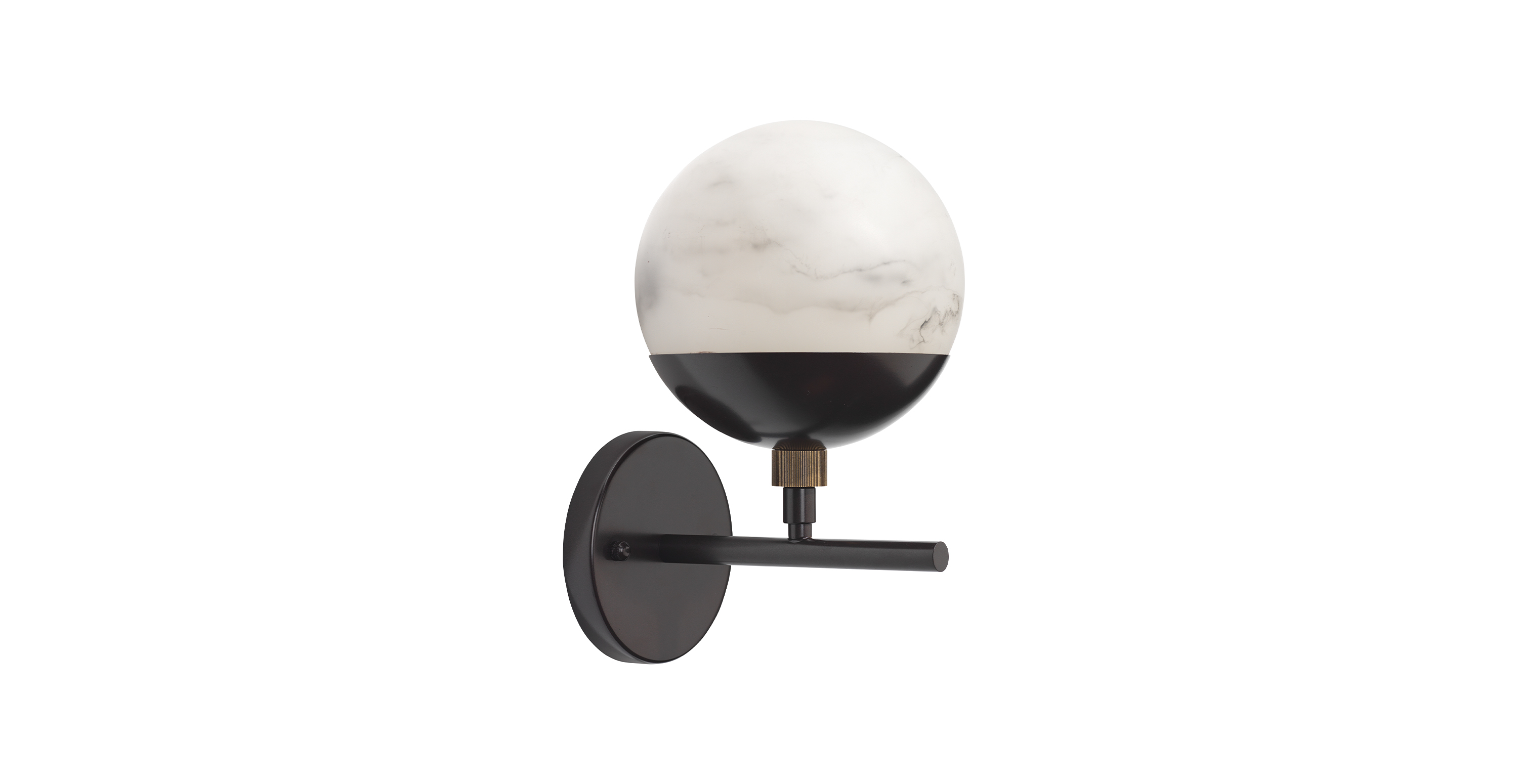Ios Alabaster Wall Sconce -  White