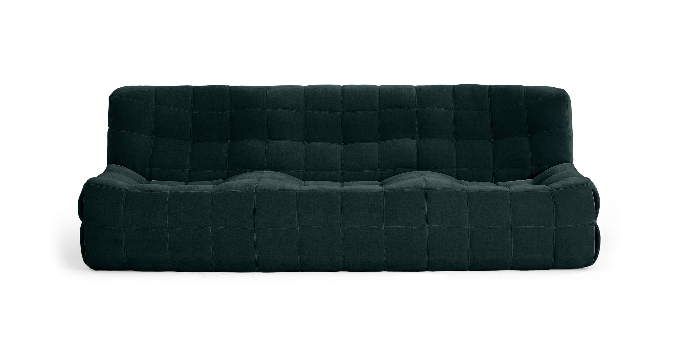 Michel Ducaroy Kashyma 3 Seater Sofa -  Chenille Green