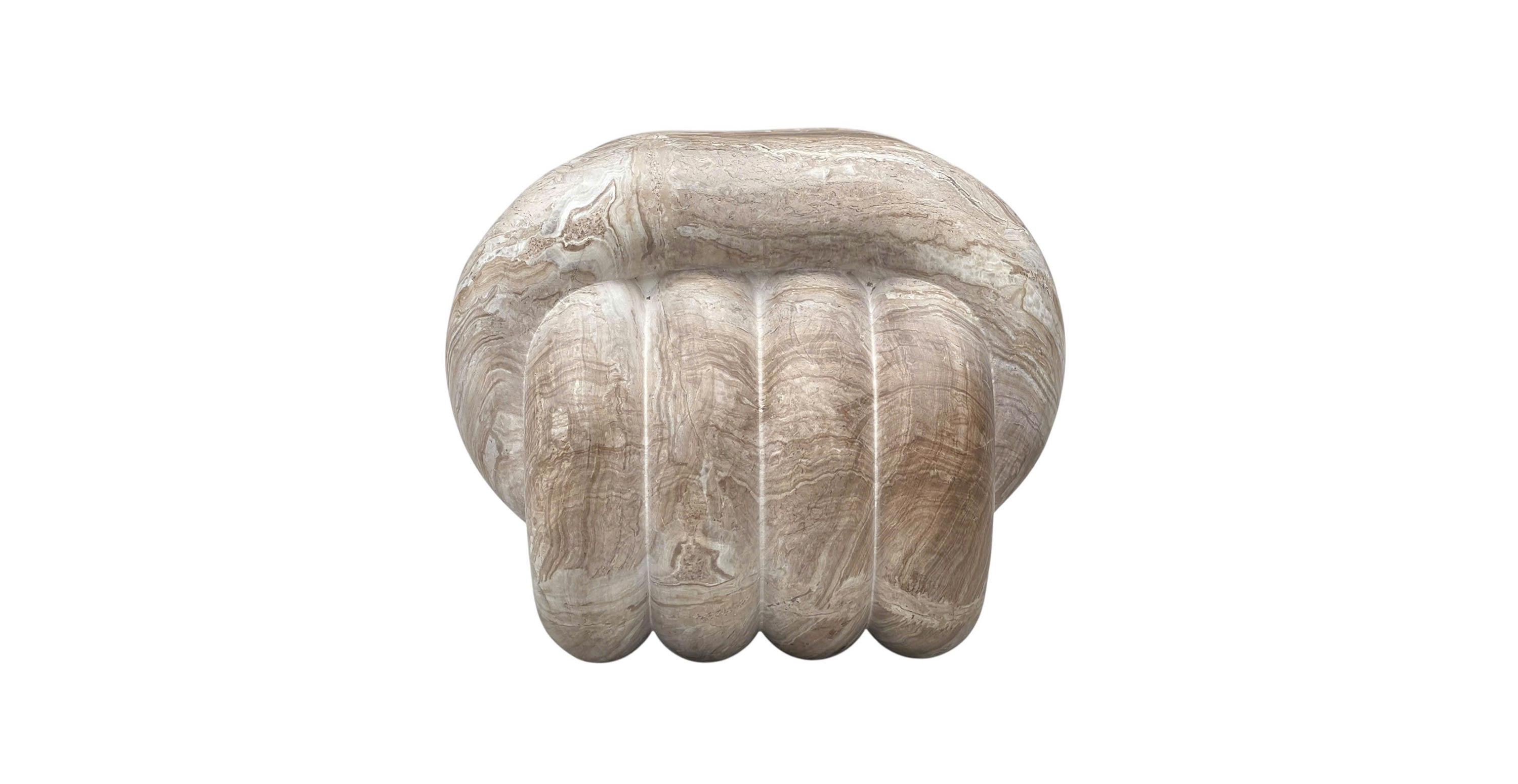 Orvex End Table - Concrete Taupe