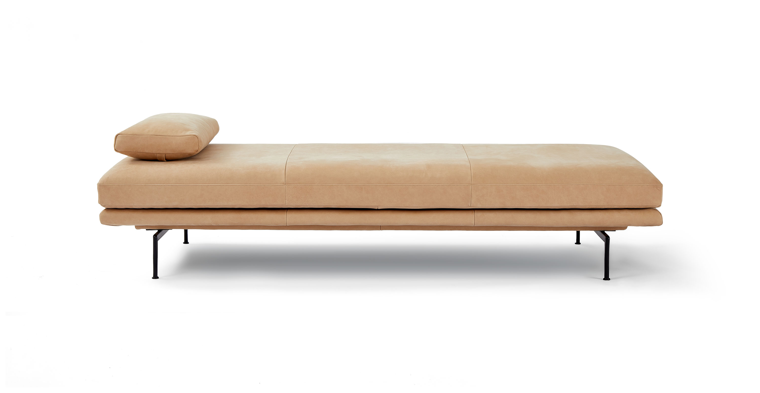 Frame Daybed Leather -  Antique wheatgrass