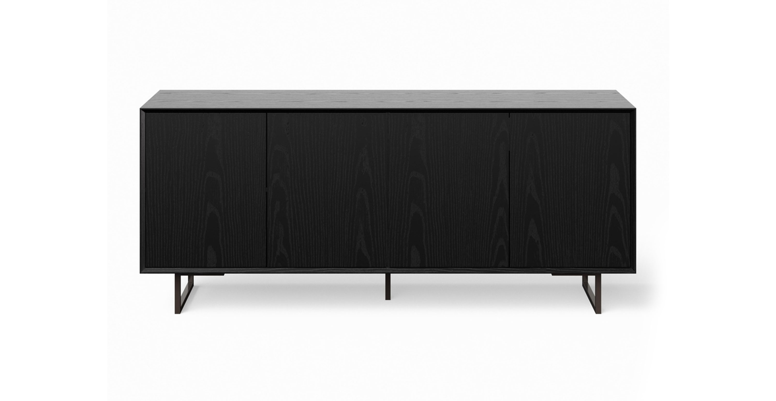 Astra Contemporary Buffet Cabinet -  Wooden Ebano