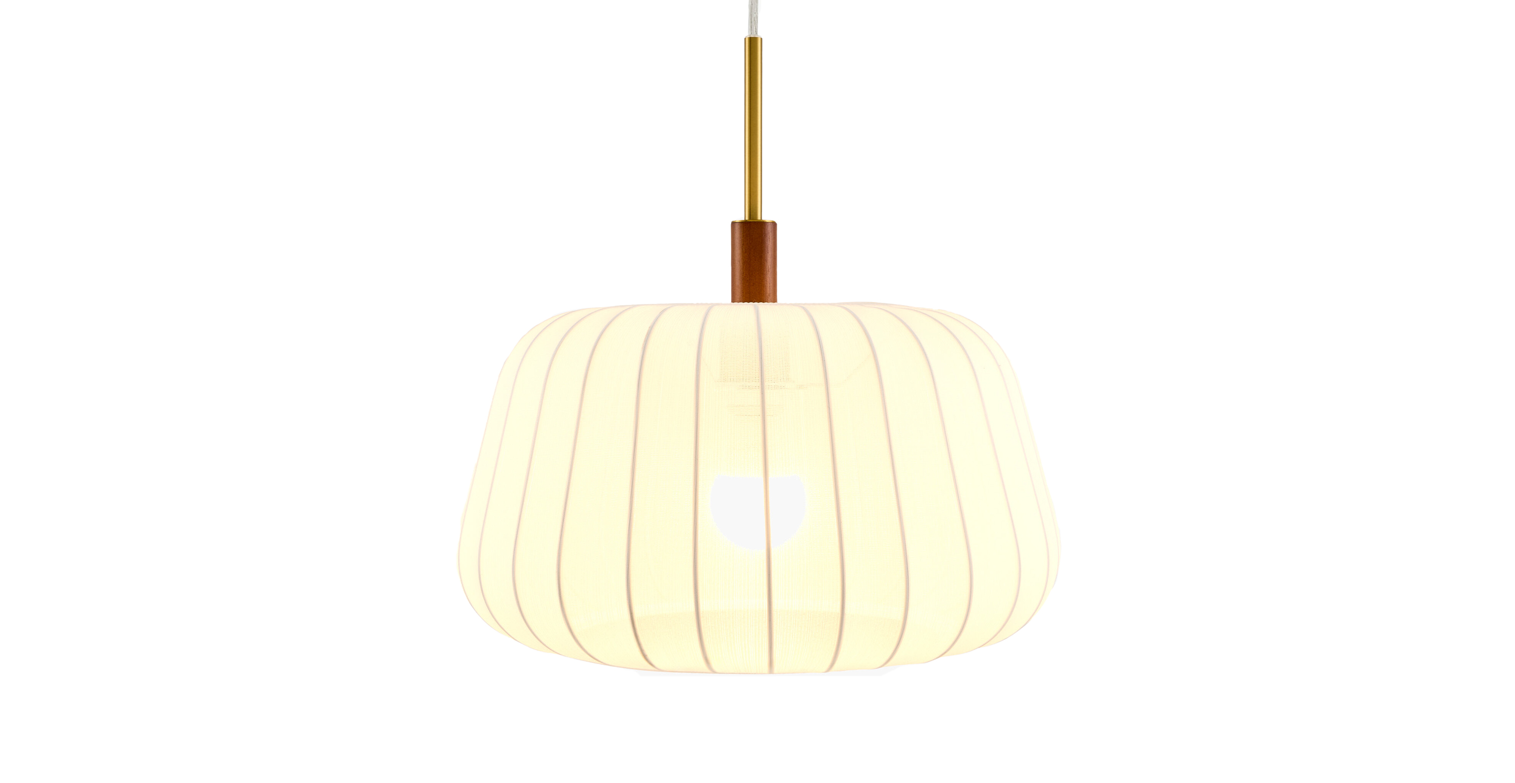 Luxe Hanging Pendant - 15"L x 15"W x 47"H