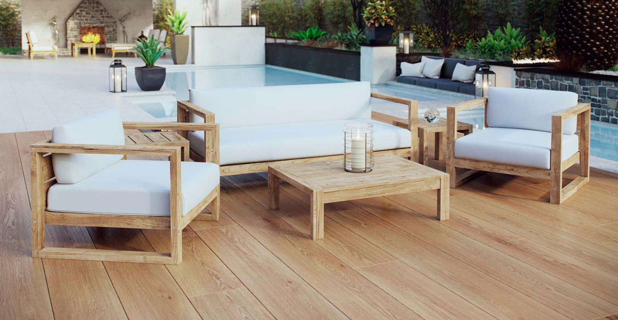 Picture of Pool Furniture Ideas to Create a Stunning Outdoor Space - Manhattan ...