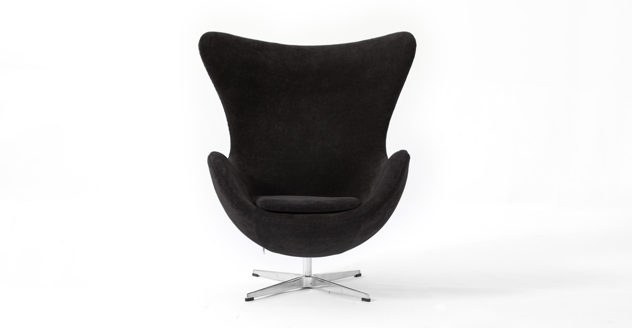 Egg Chair - Arne Jacobsen -  Chenille Grey